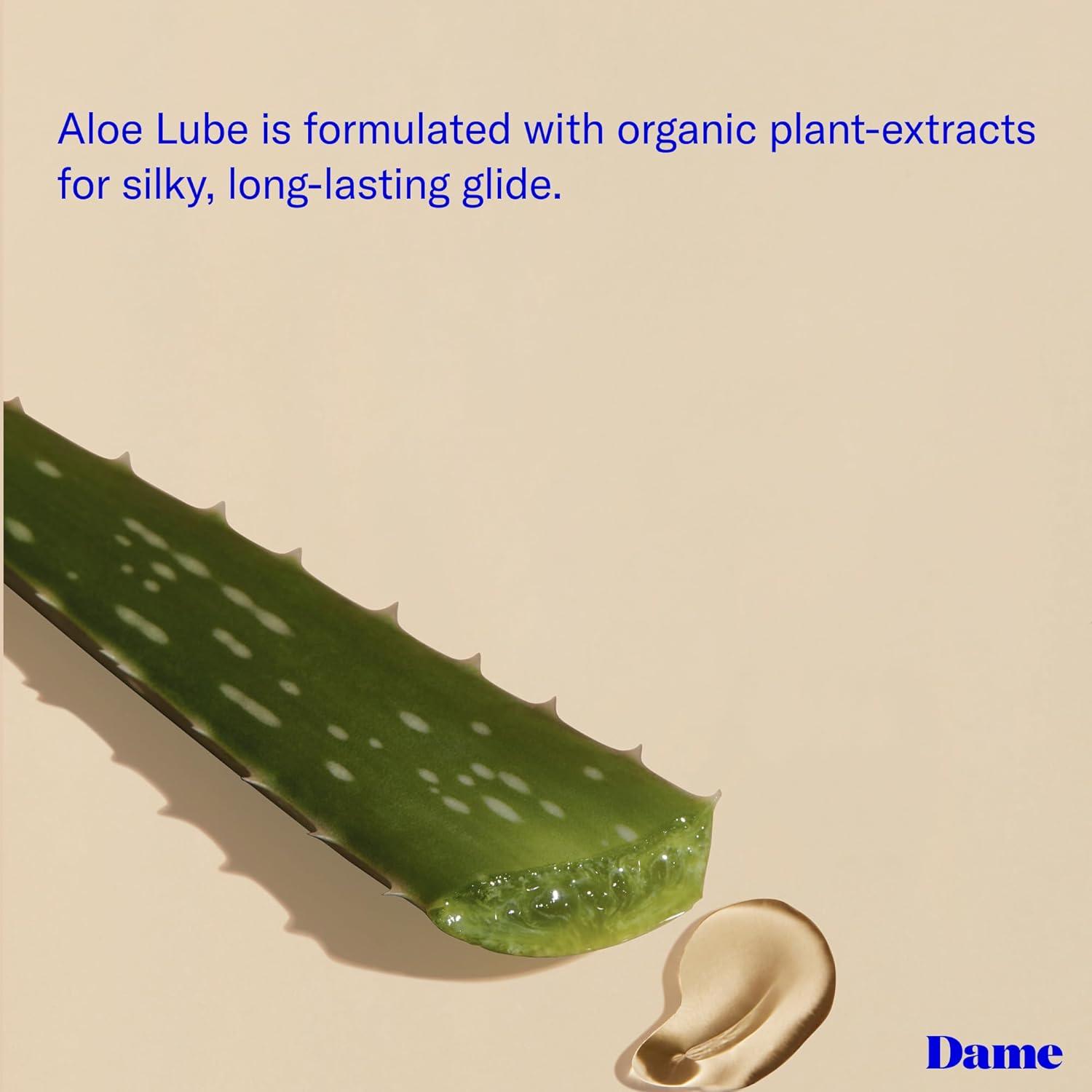 Dame Products Aloe Lube for Women - Doctor-Approved pH-Balanced Aloe Vera  Personal Lubricant - 4 Fl Oz - Shop Internationally | Buy Now with Express  International Delivery | GoSupps.com