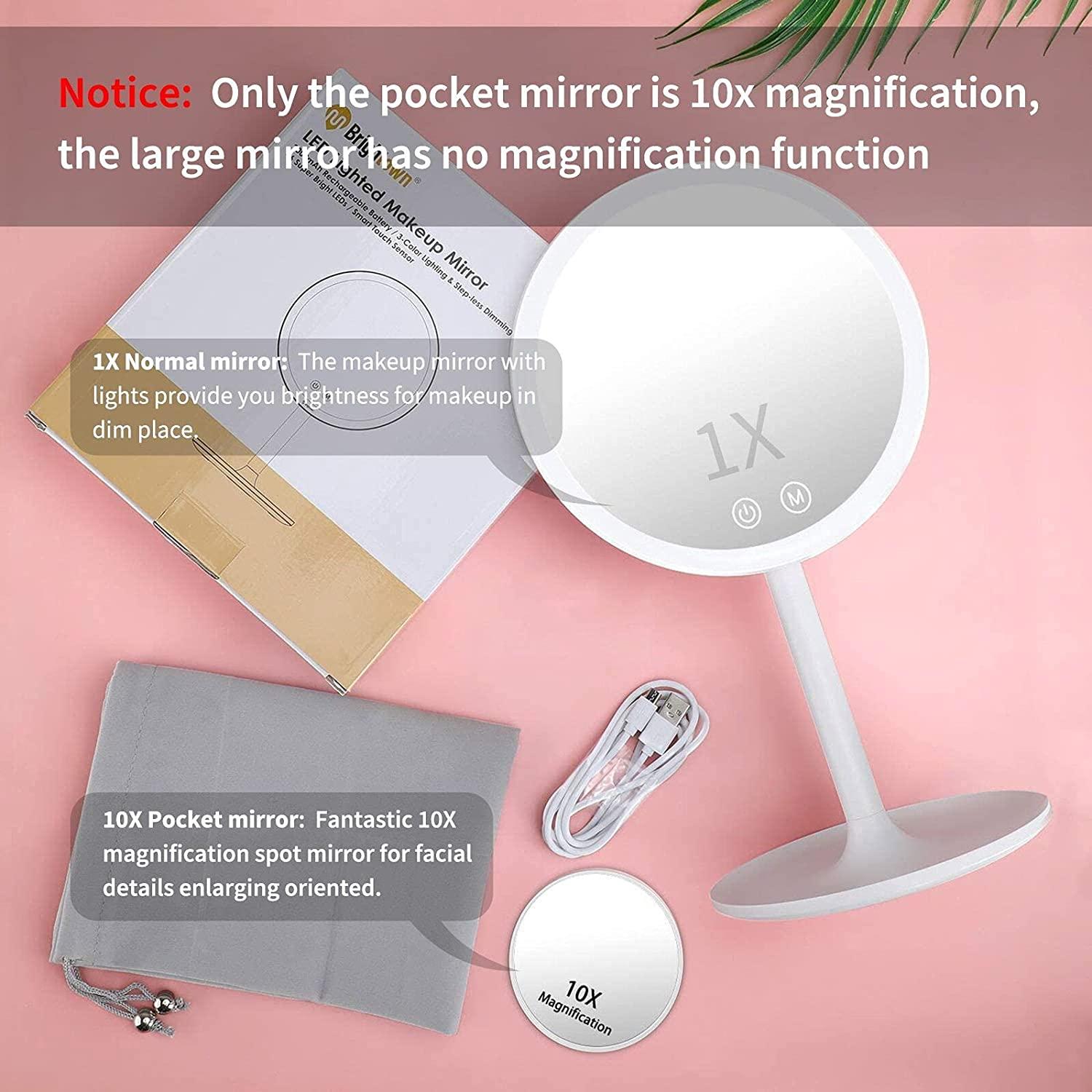 Enlarging makeup mirror cheap