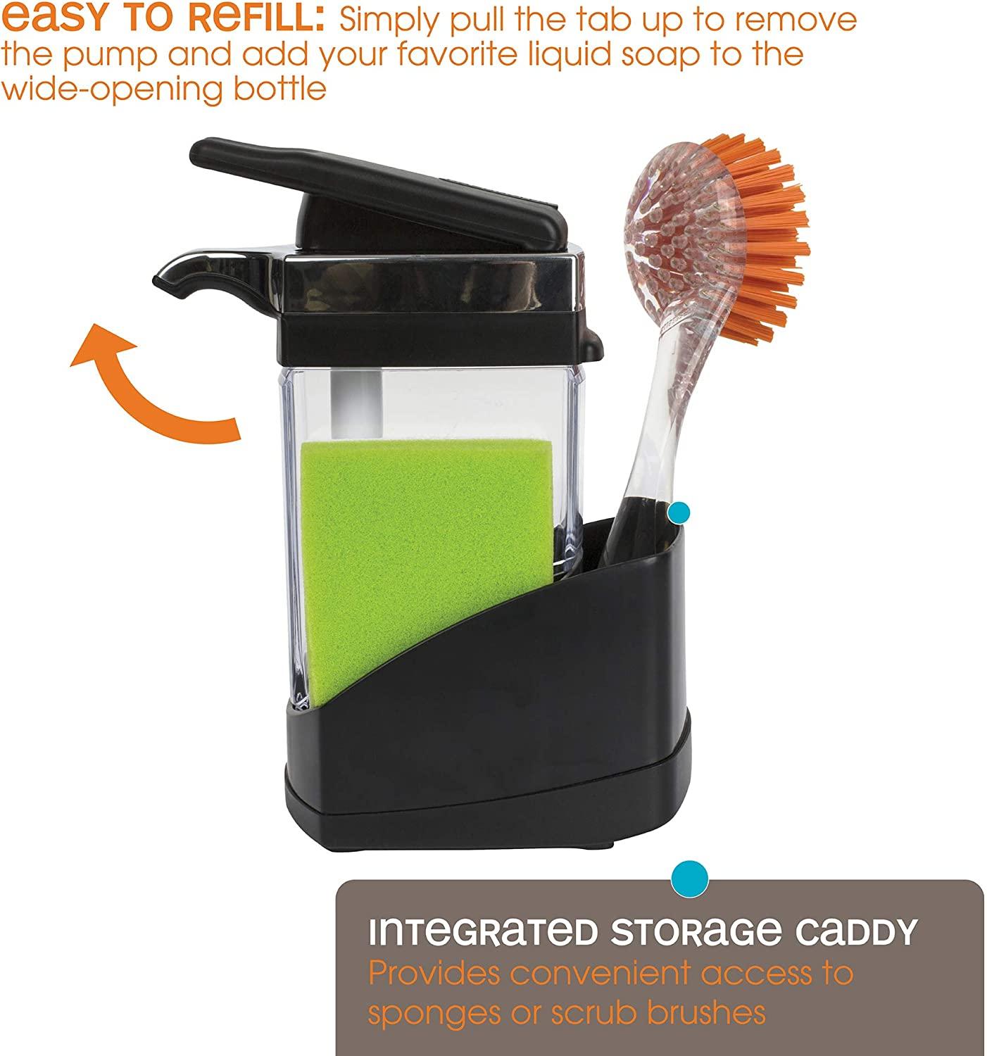 2 in 1 Soap Storage & Brush - EasyClean