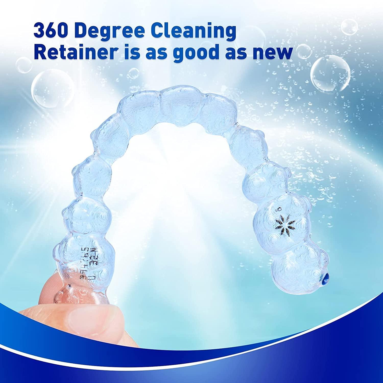 Retainer & Denture Cleaner Tablets 4 Months Supply (120 pcs) Dental