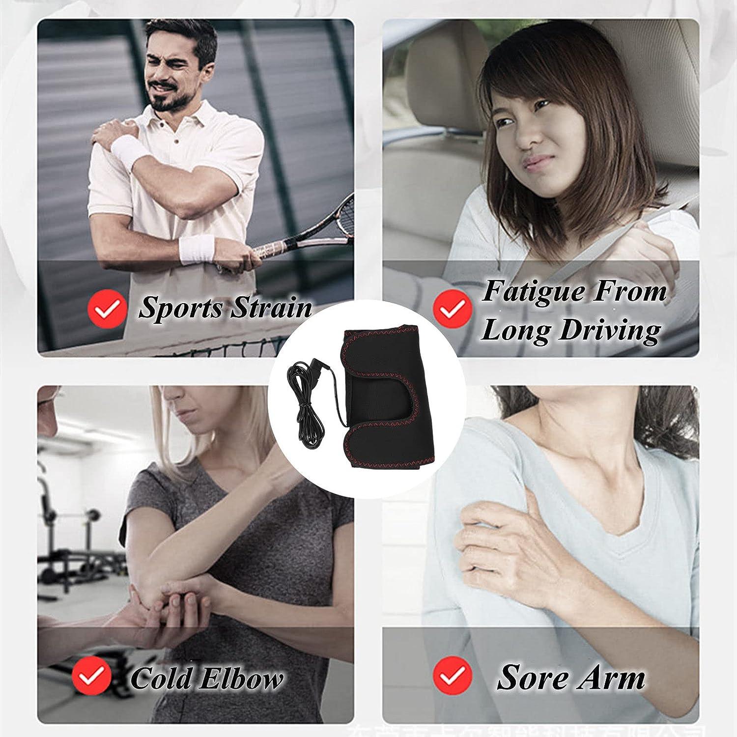 Portable Arm Heating Pad Wrap with Vibration Massage - USB Electric Heat  Therapy for Muscle Soreness (Less Than 45CM) | Buy Now with Express  International Delivery | GoSupps.com