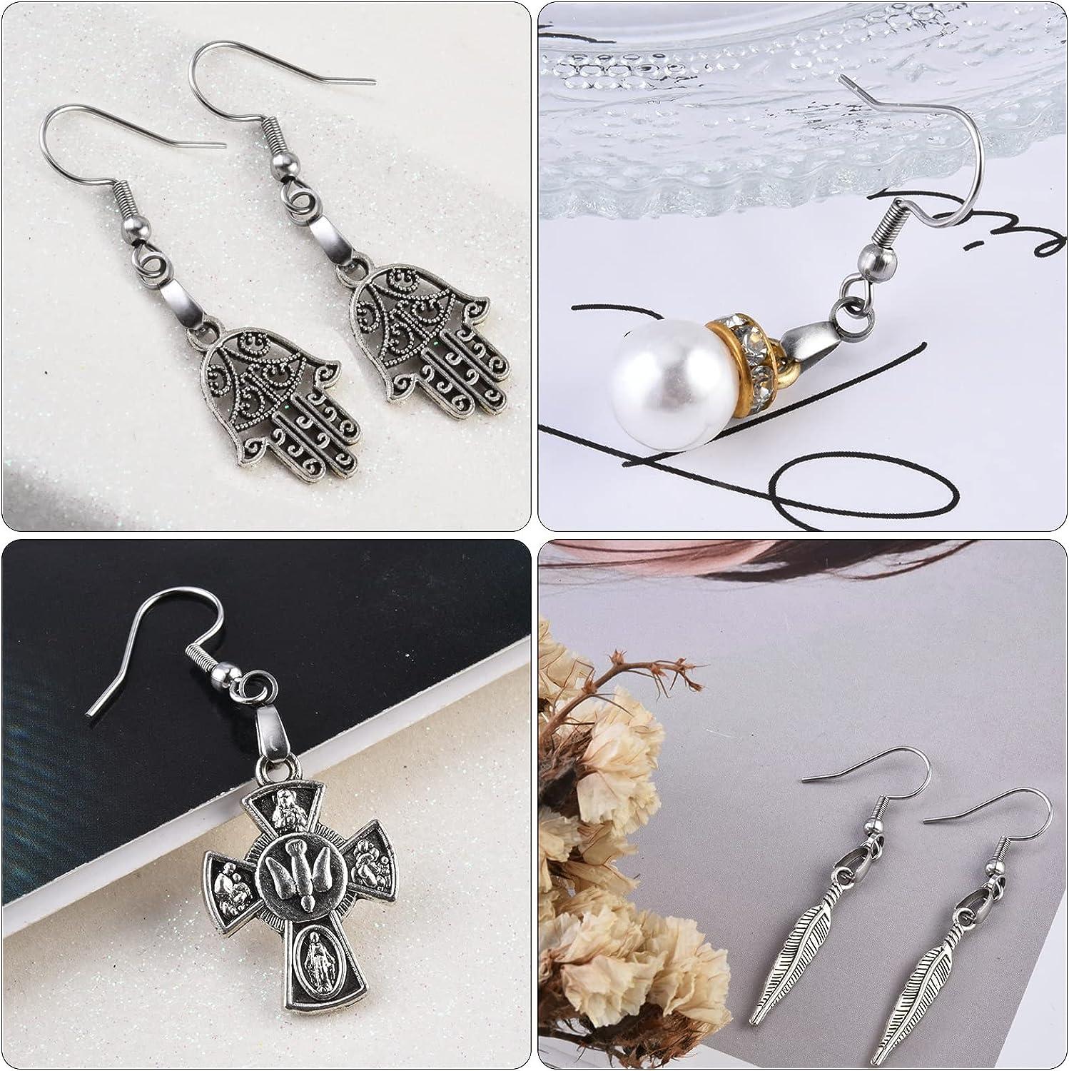 Jewelry Findings Earring Hooks For Jewelry Making Stainless Steel