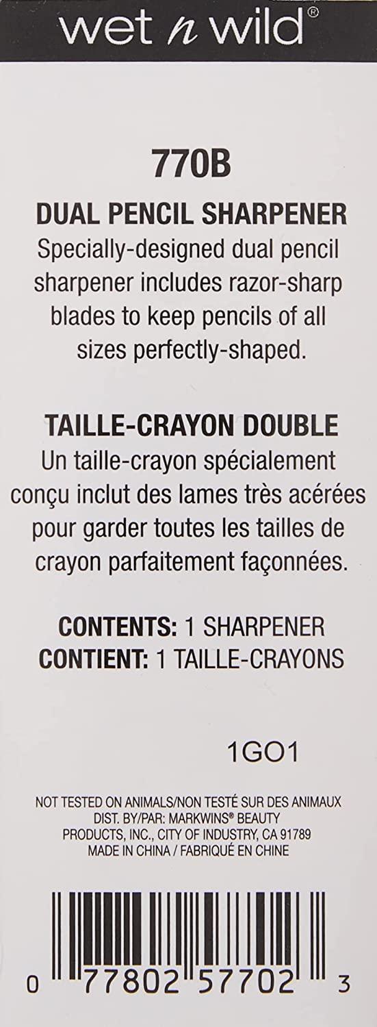 Wet n Wild Dual Pencil Sharpener DualPencil Eyeliner Pencil Sharpener