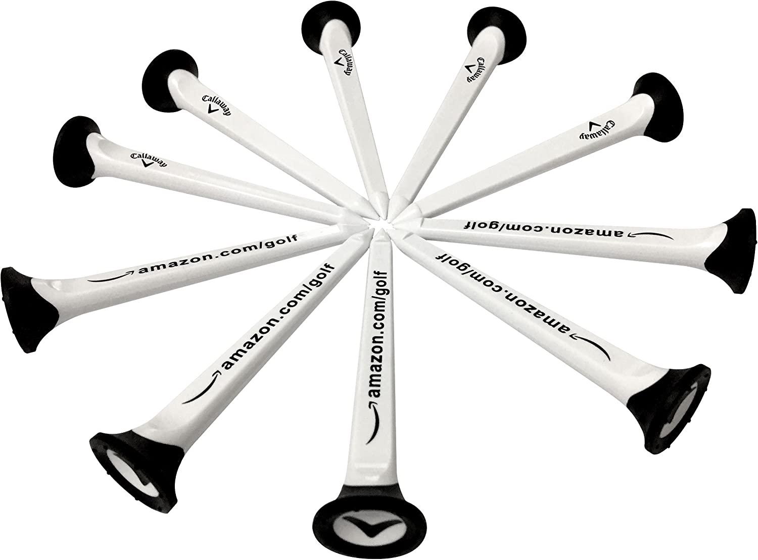 Callaway ParTee Plastic Golf Tees 10 Pack Durable and Convenient Tees