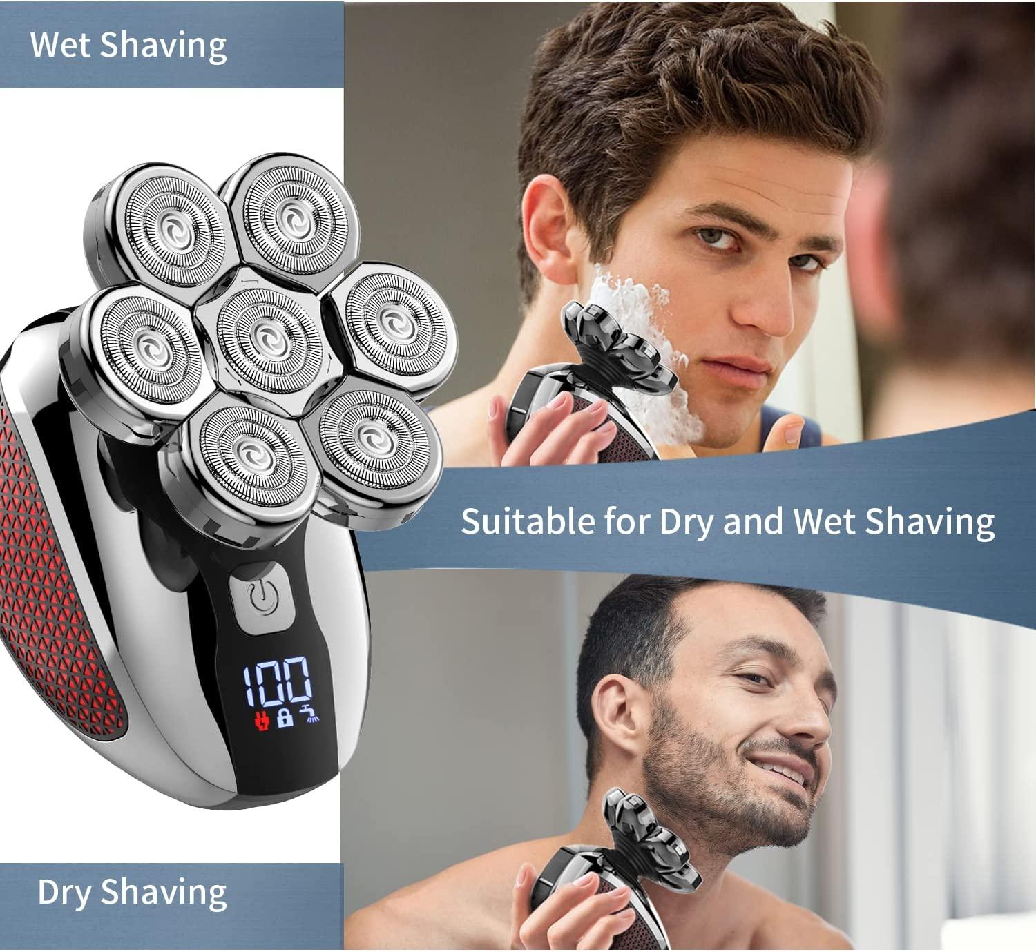 Head Shavers for Bald Men, Homsor Bald Head Shavers for Men Waterproof