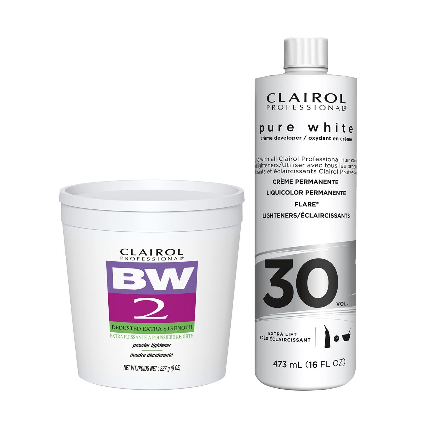 Clairol Professional Bw2 Lightener for Hair Highlights 8 oz