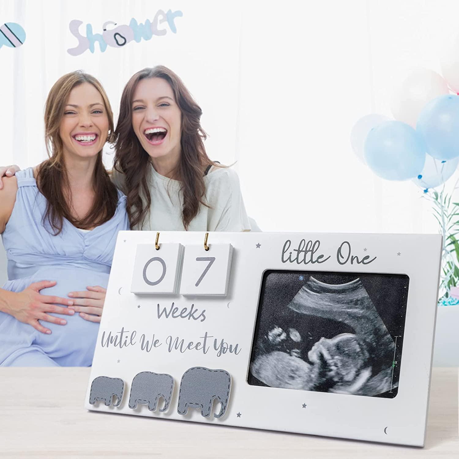 Sonogram Picture Frame Ultrasound Photo Frame with Baby Countdown