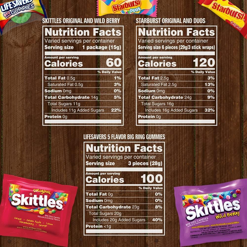 LIFE SAVERS Gummy, STARBURST Duos and Original & SKITTLES ...