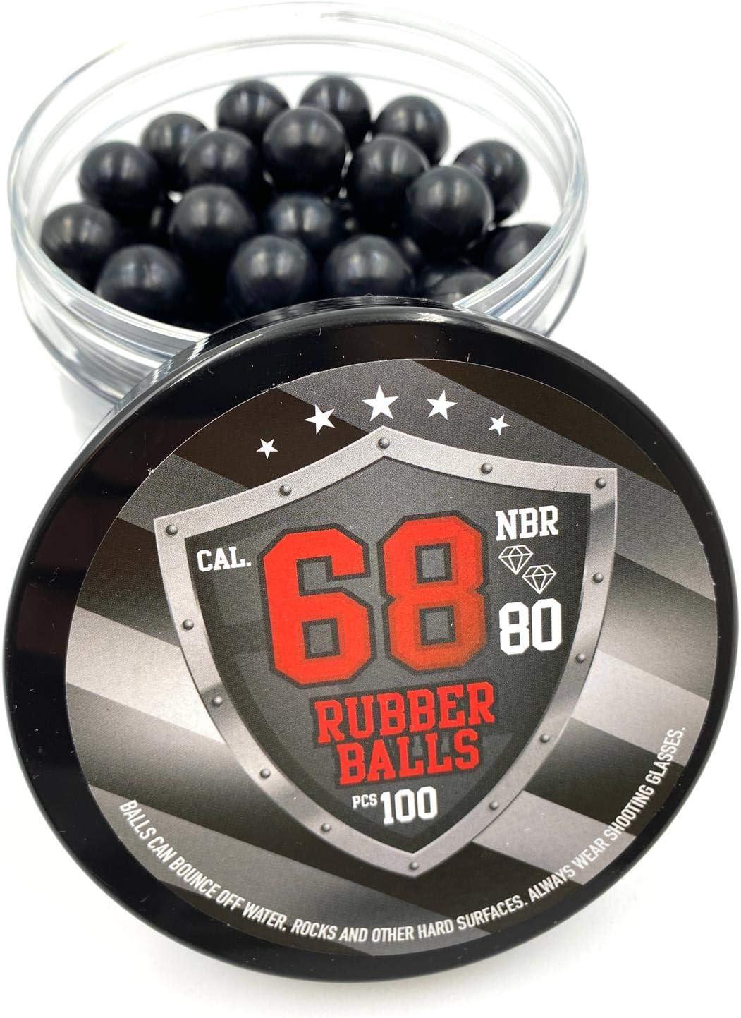 SSR 100 x Premium Quality Hard Rubber Balls 3.9 Grams Heavy Powerballs