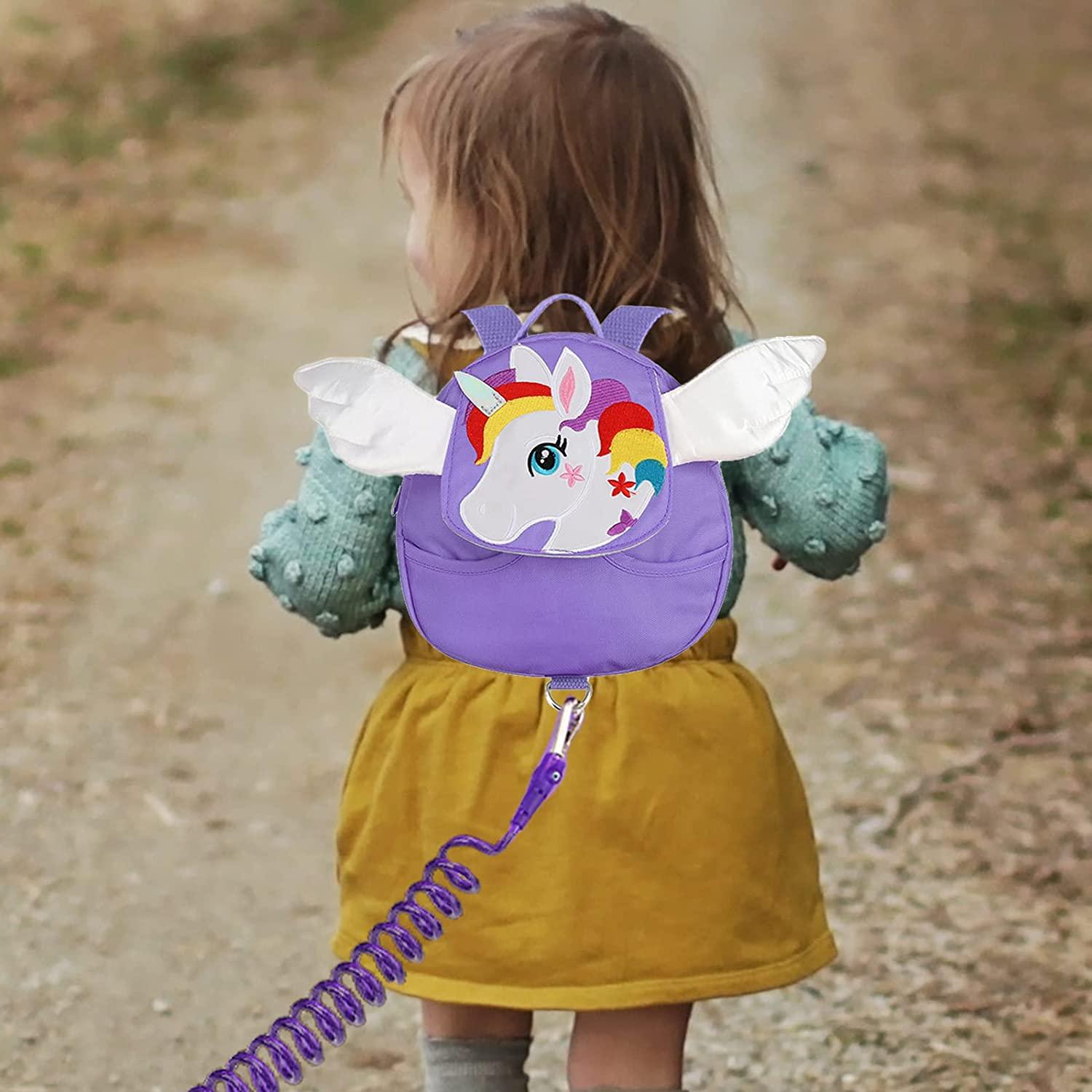 Accmor Toddler Harness Backpack Leash, Cute Dinosaur Backpacks