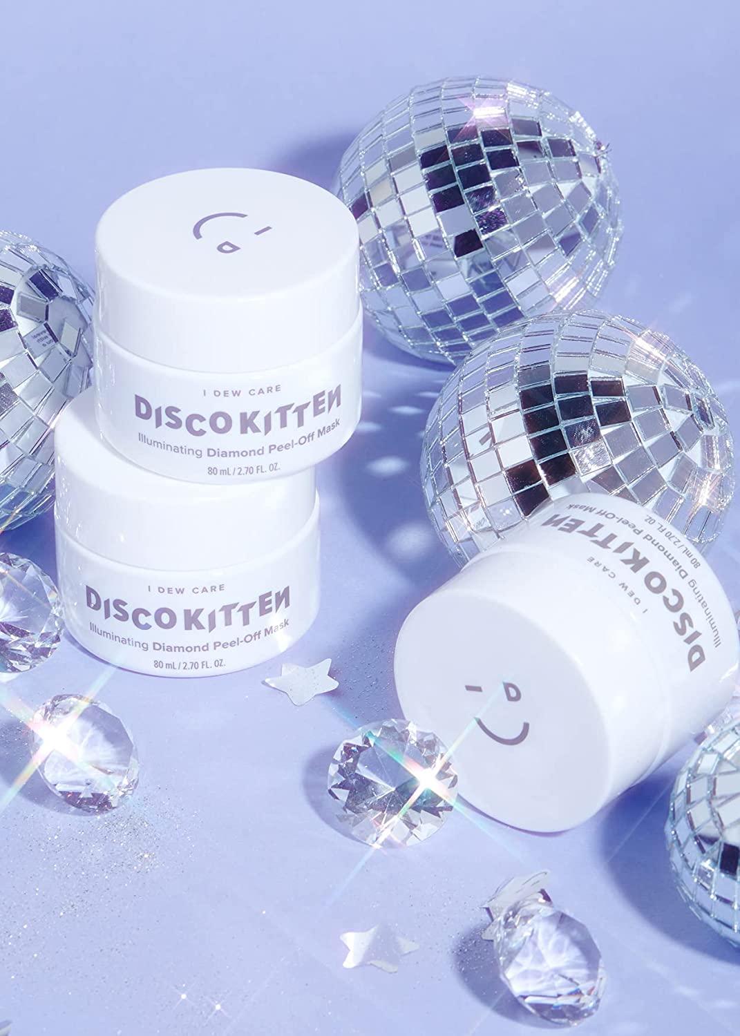 I Dew Care Peel-off Mask - Disco Kitten | Illuminate Skin With White Water  Lily and Diamond Powder, 2.70 Oz 01 Disco Kitten (New)