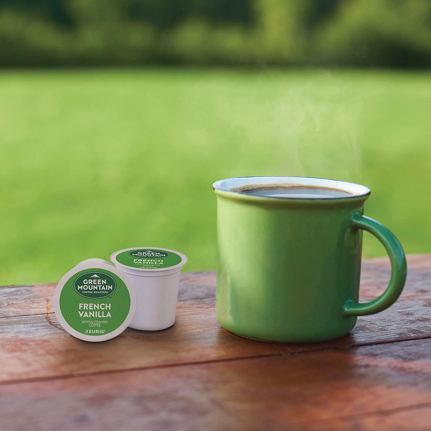 Green Mountain French Vanilla K-Cup Pods – Light Roast Coffee, 96 Count For Keurig