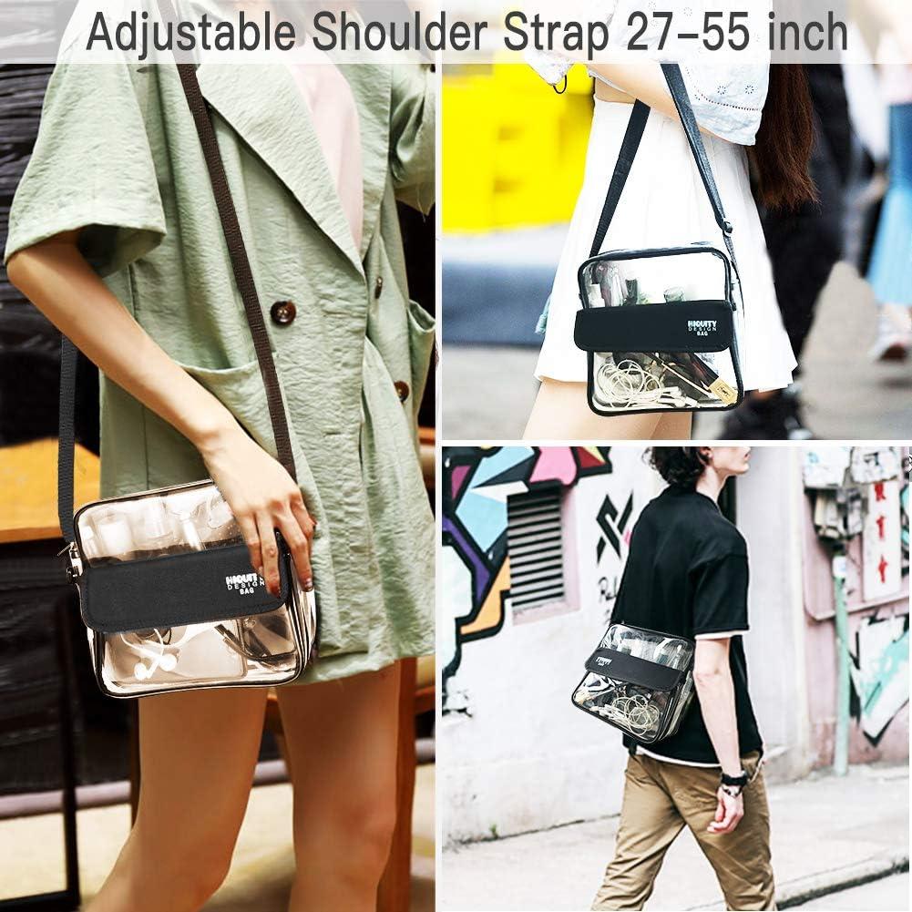 Clear Stadium Approved Crossbody Shoulder Bag Waterproof