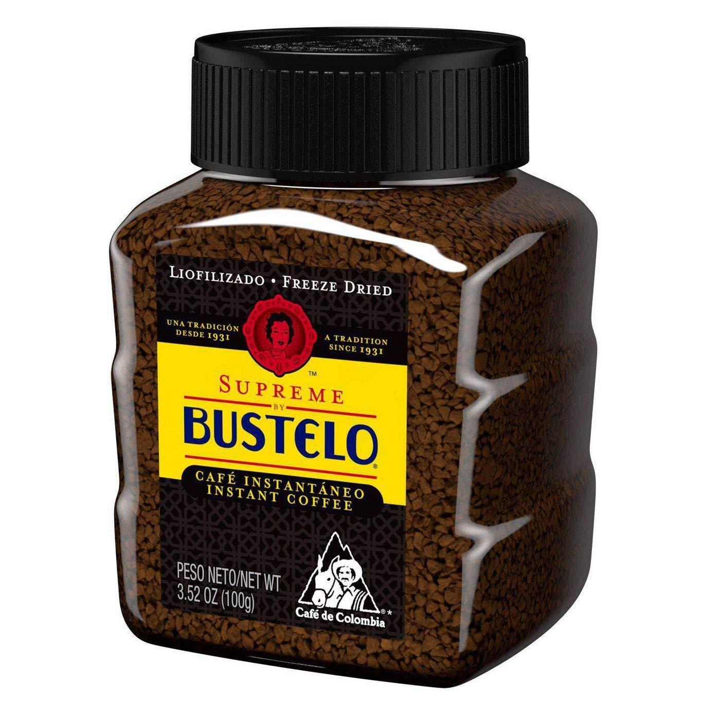 Cafe Bustelo Supreme by Bustelo Instant Coffee 3.52 oz