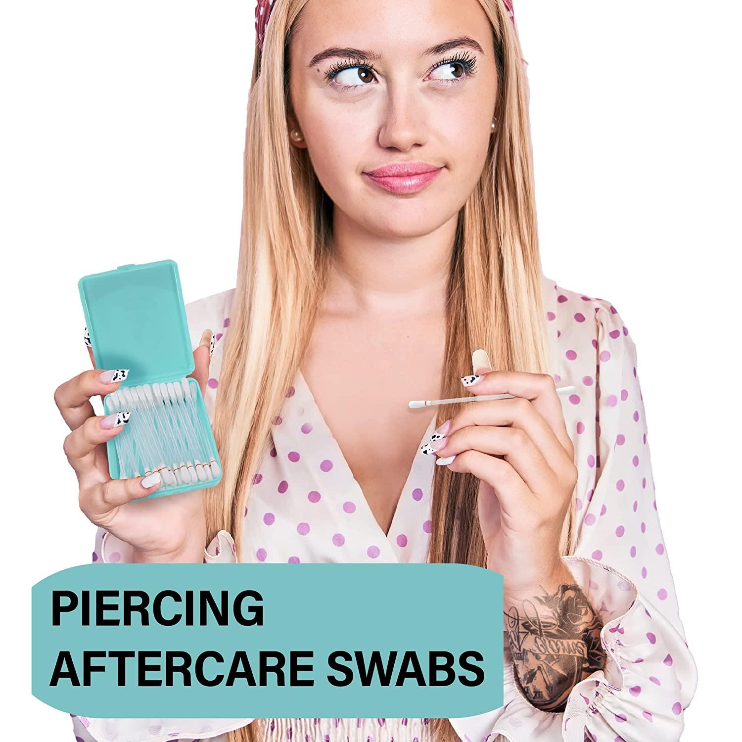 Base Labs Keloid Bump Removal Swabs Medicated Piercing Aftercare