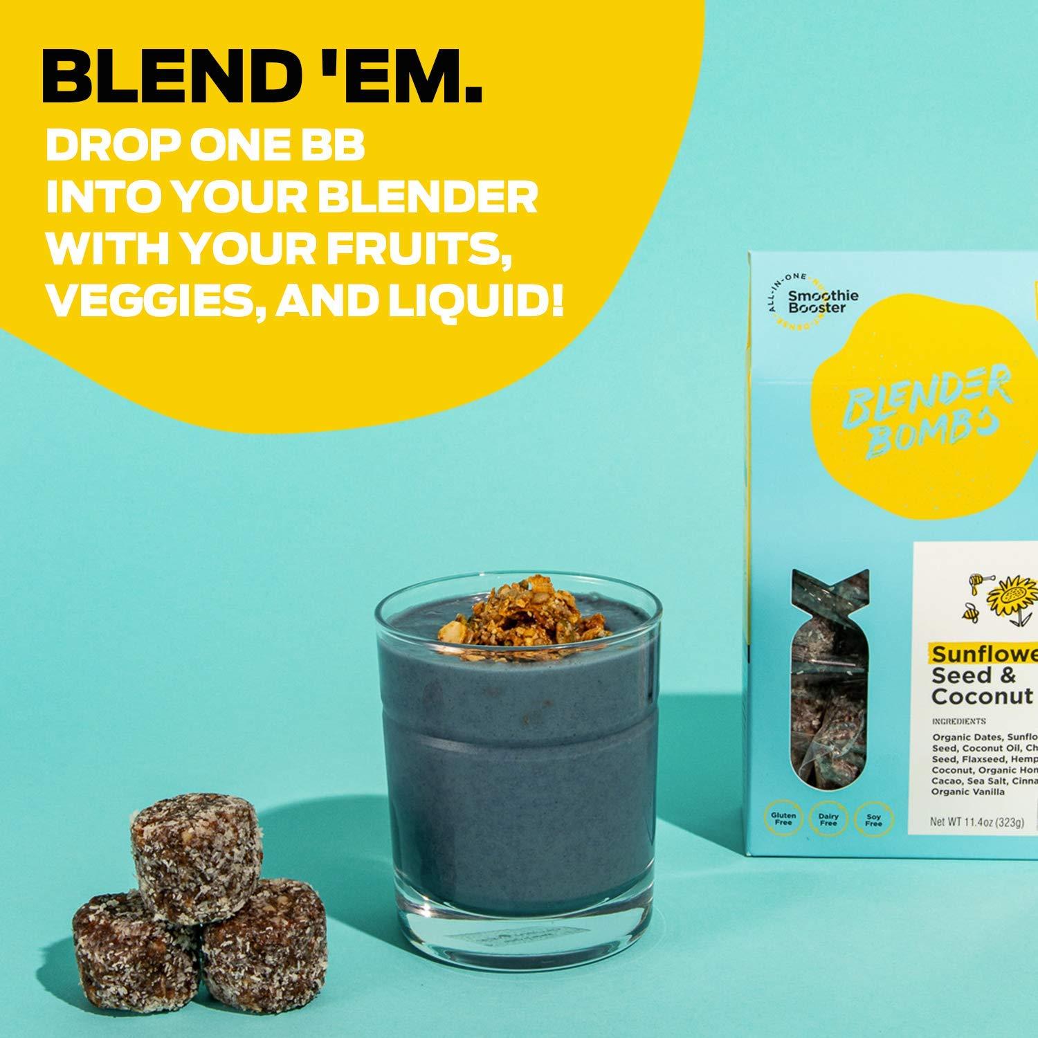 Blender Bombs Smoothie Booster Sunflower Seed & Coconut