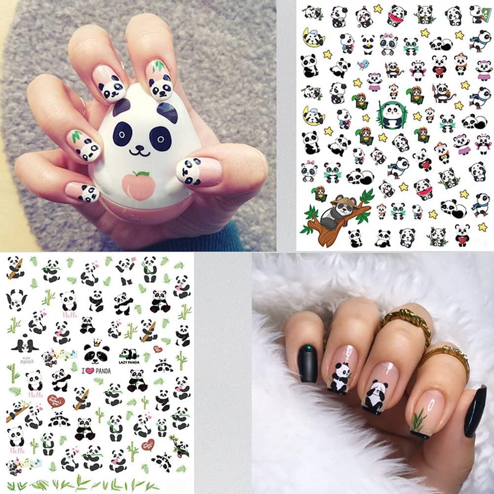 MAGICO - Panda Nail Art Stickers | YesStyle