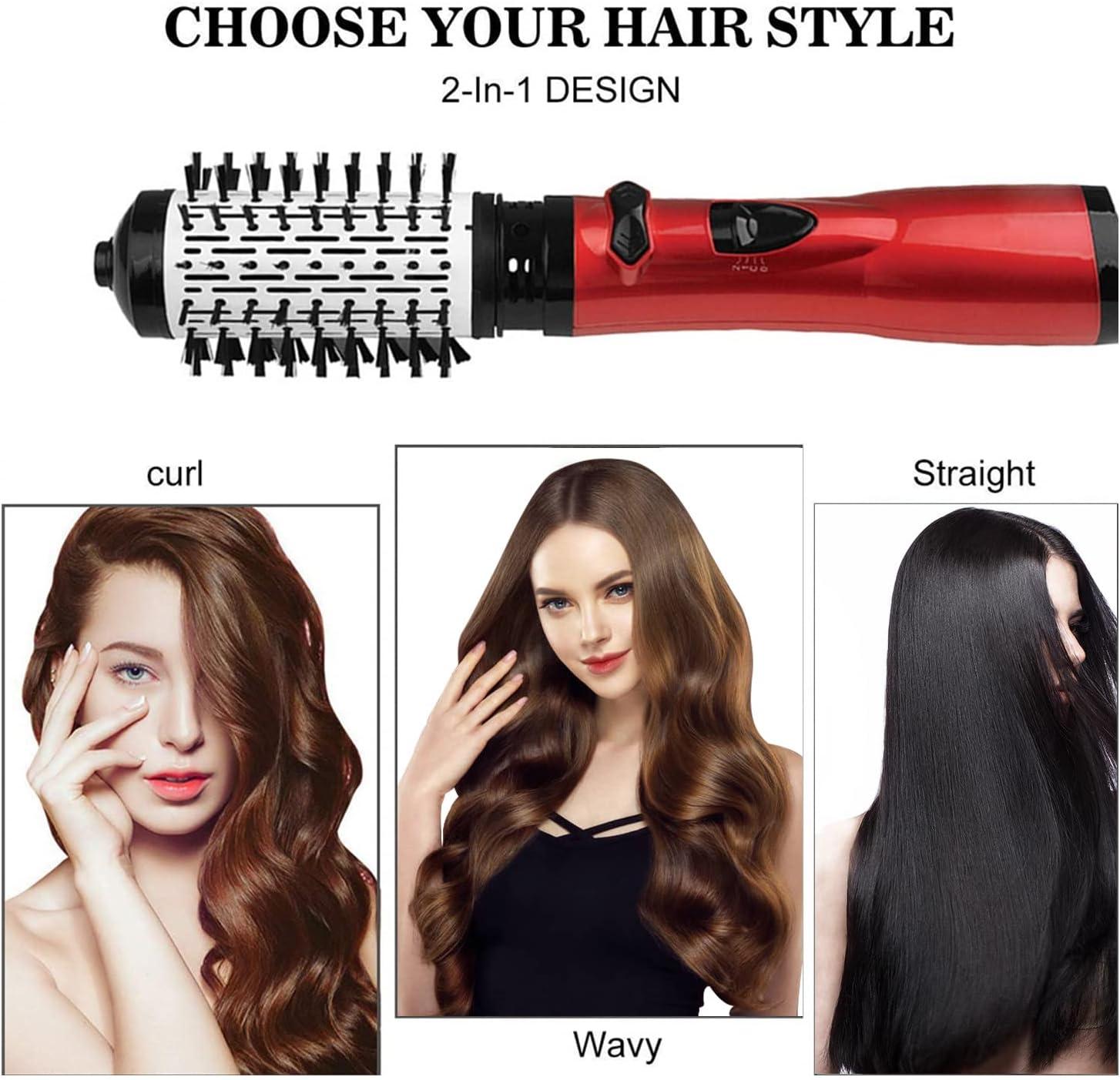 Rolling hair dryer online brush