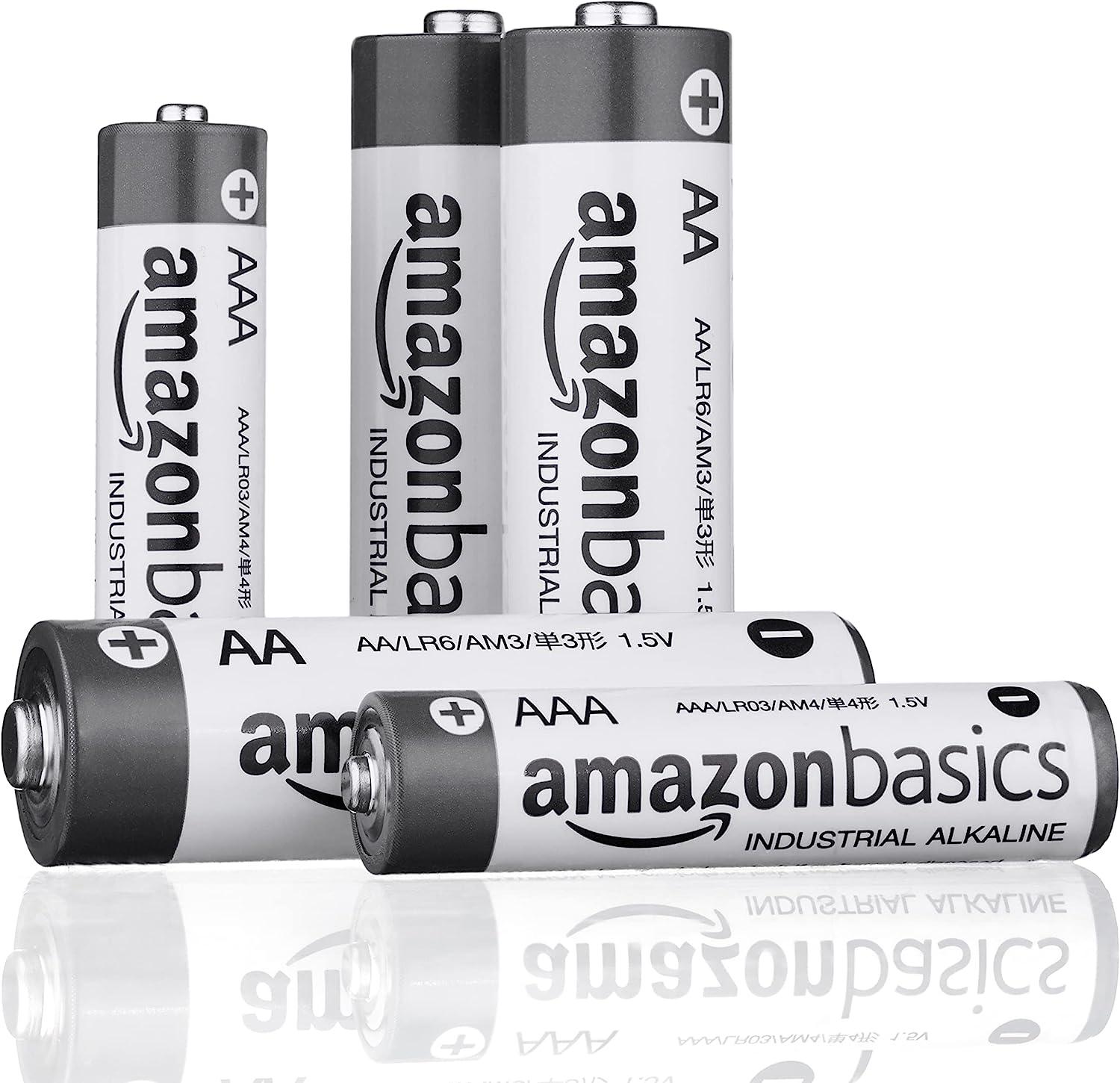 Alkaline AA batteries (LR6) - 3 pack