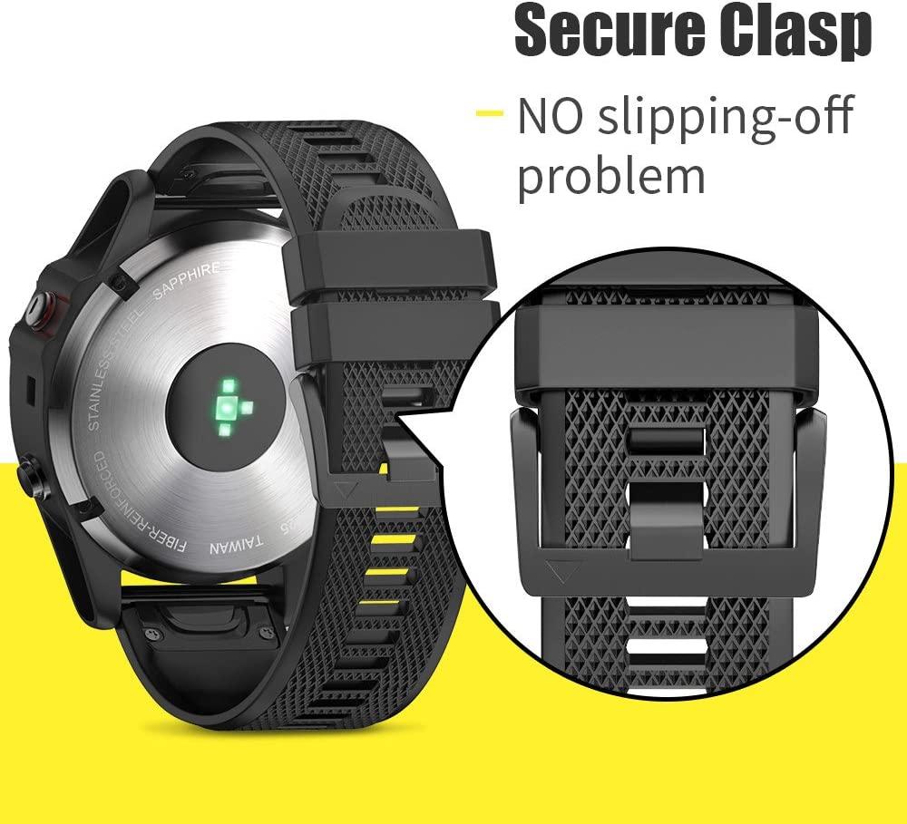 Fenix 5 band 2025 width