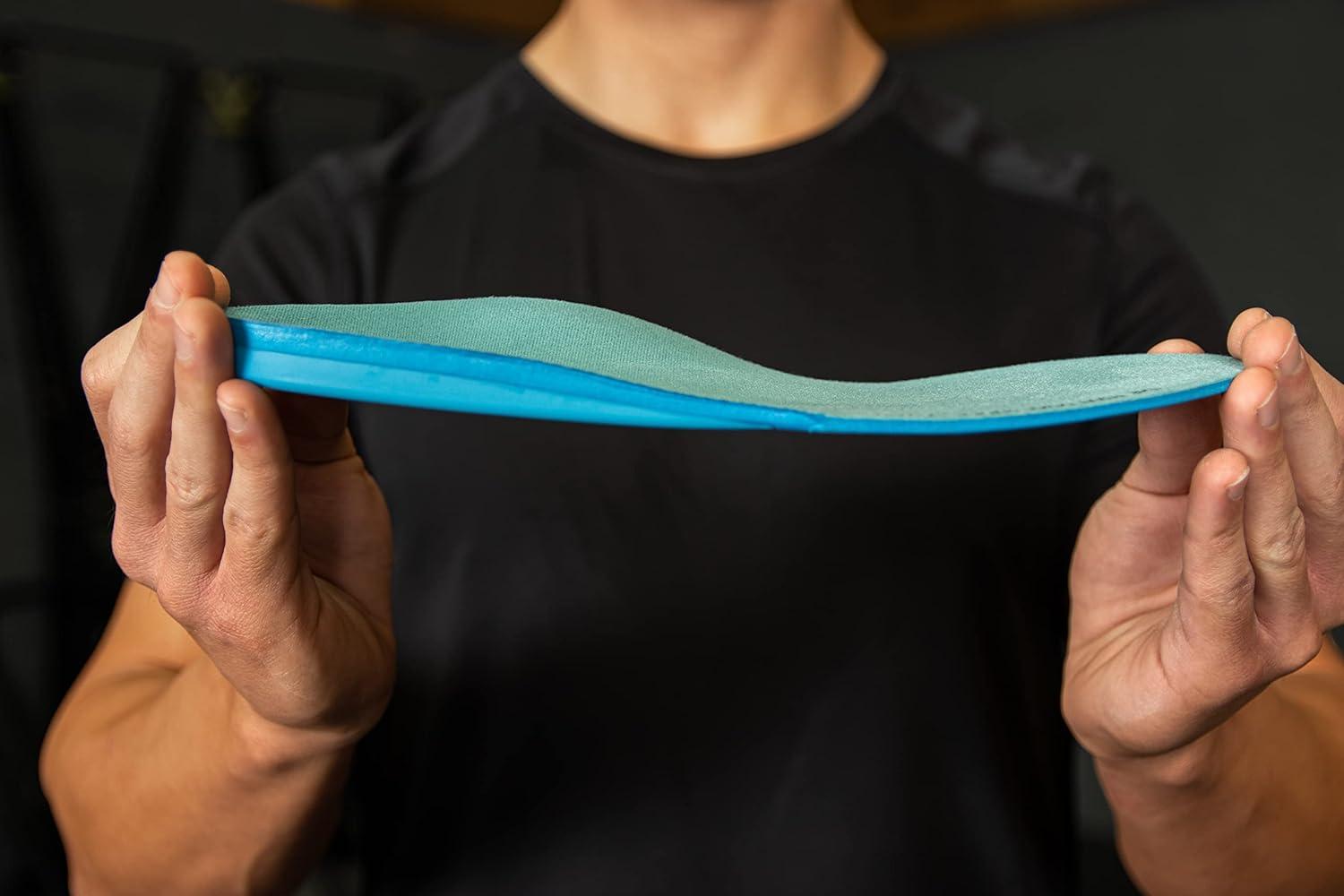 Pro11 Wellbeing Dual Shock Orthotic Sports Insole for Over Pronation ...