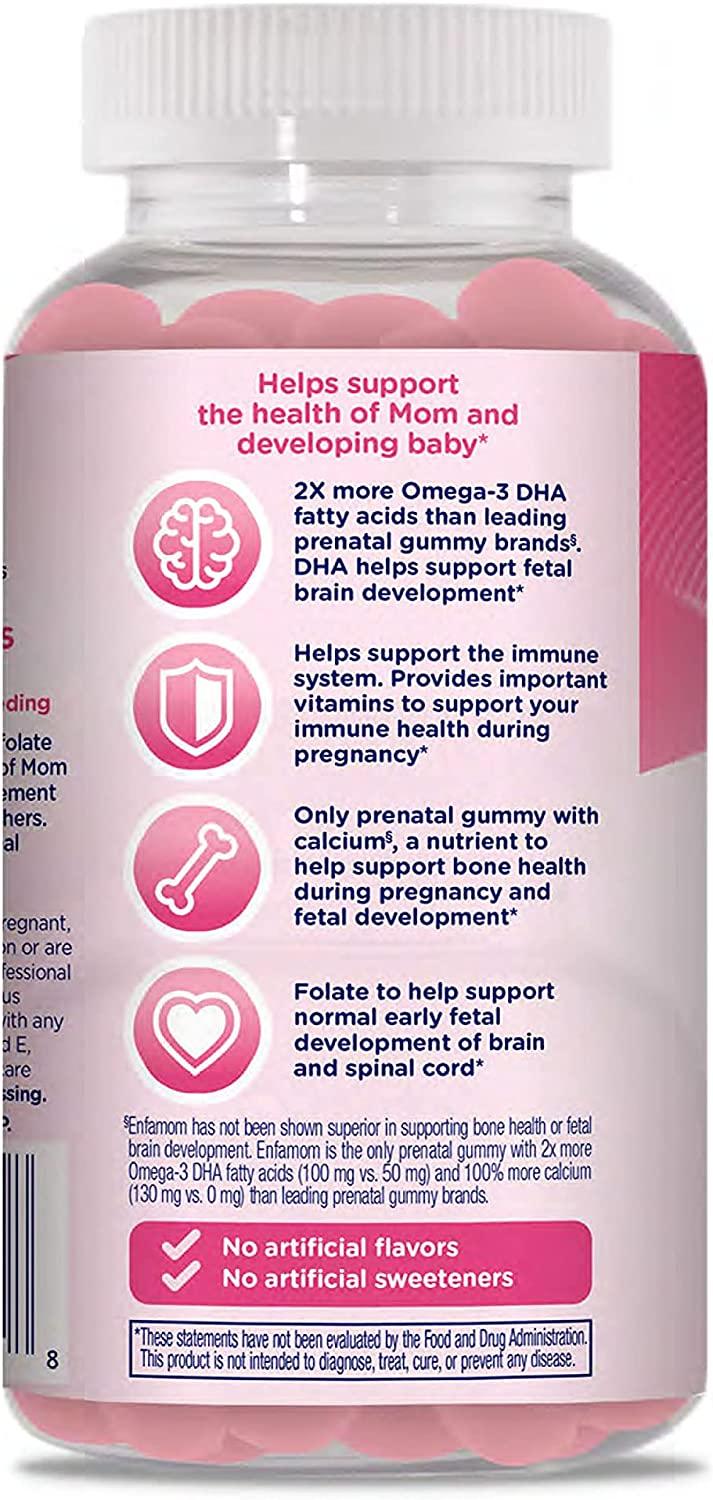 Enfamom Prenatal Multivitamin, 75 Gummies, Supplement for Pregnant and
