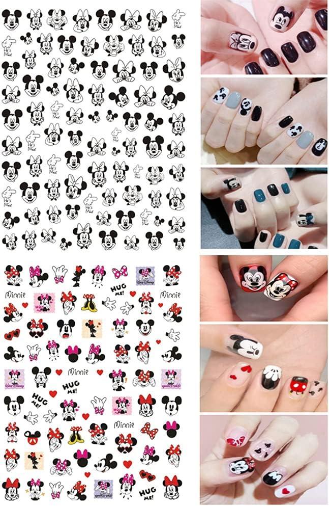 Anime Disney Mickey Nail Art Stickers Minnie Mouse Nail Stickers Decal  Beauty Nail Wraps Decals Cute Design Girls Stickers Gifts - AliExpress, Mickey  Nail Stickers - valleyresorts.co.uk
