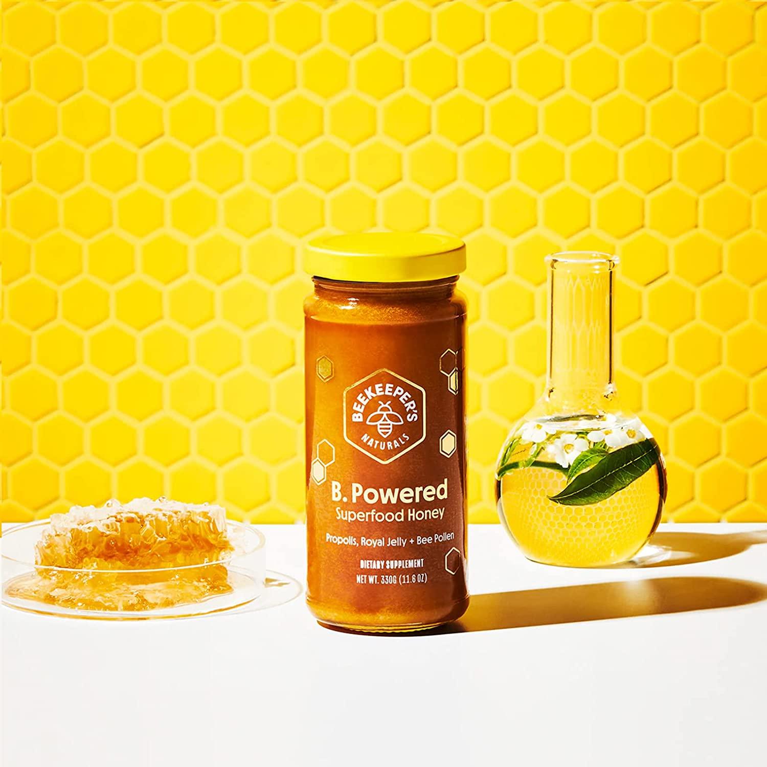 BEEKEEPER'S NATURALS B.Powered - Fuel Your Body & Mind, Helps with