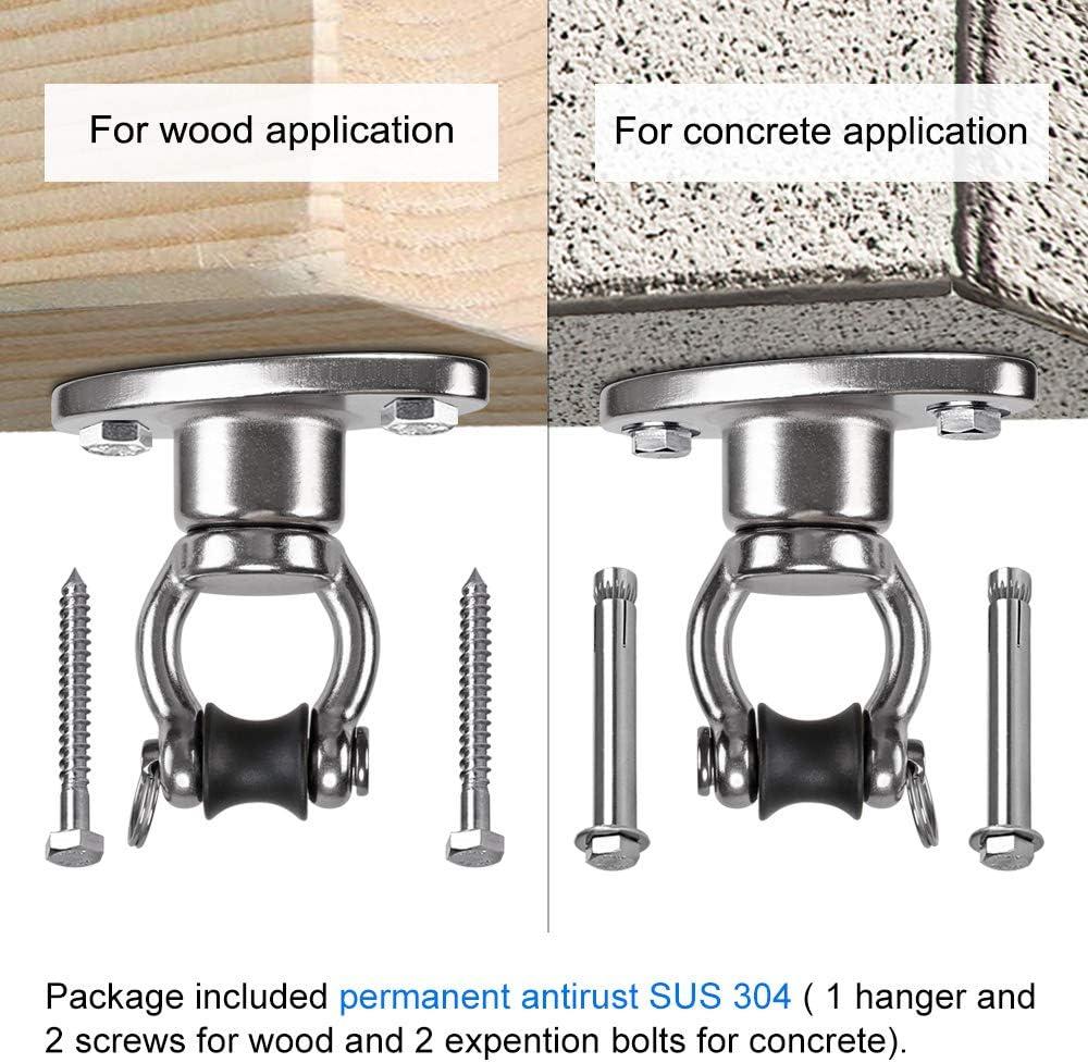 BeneLabel Permanent Antirust Stainless Steel Heavy Duty Swing Hanger