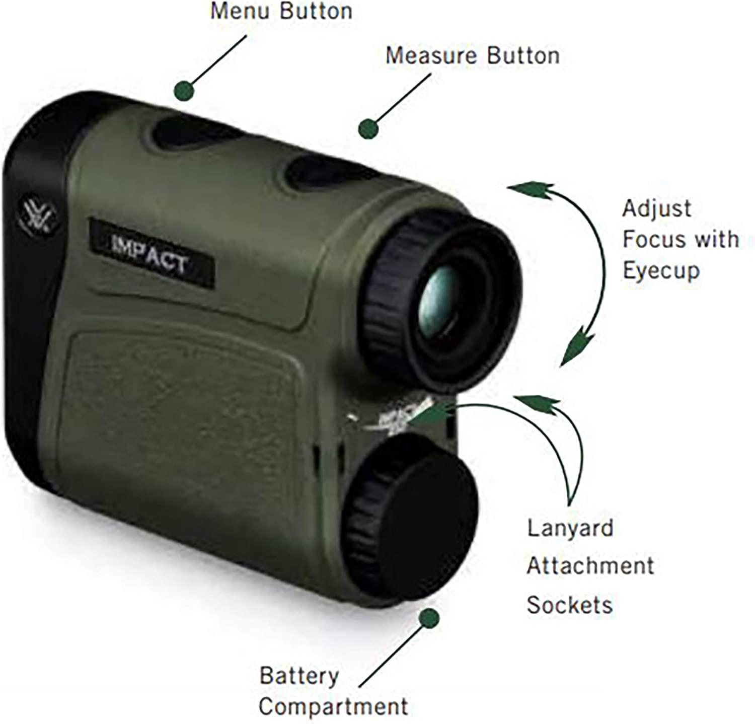 Vortex Optics Impact 1000 Laser Rangefinder Accuracy in Every Shot