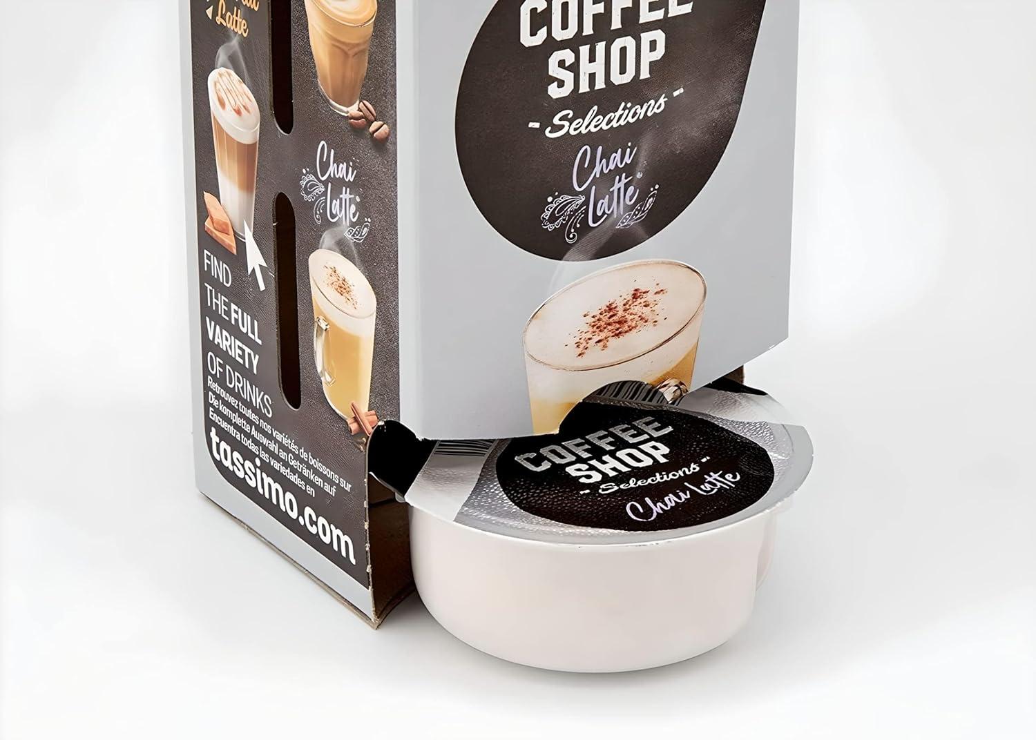 Tassimo Coffee Shop Selection Sweet Spicy Caffeinated Tassimo