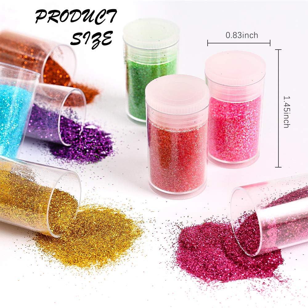 Extra Resin Glitter Powder Assorted Craft Glitter for Epoxy Resin