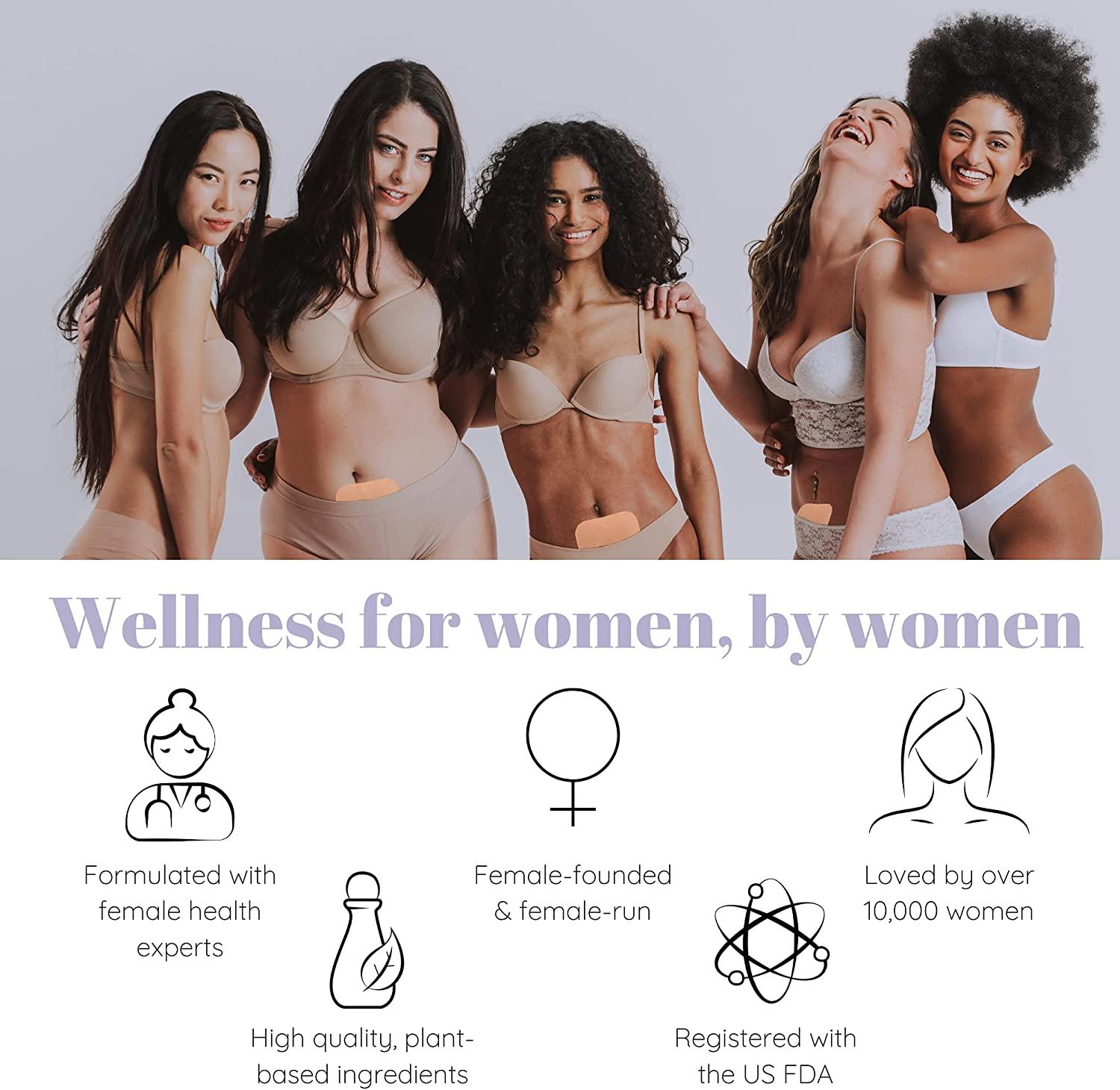 LILAS Menstrual Relief Patch (5 Pack) Natural Pain Relief for