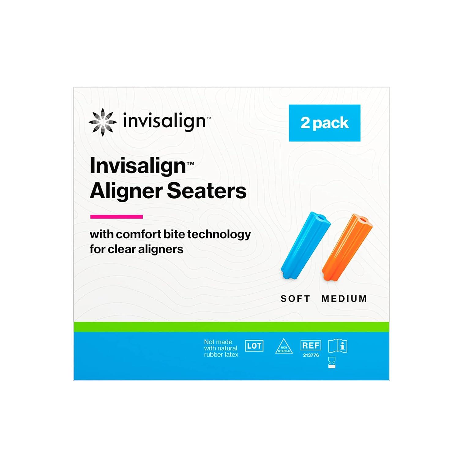Invisalign Aligner Chewies Blue (2 Pack) Aligner Seaters for
