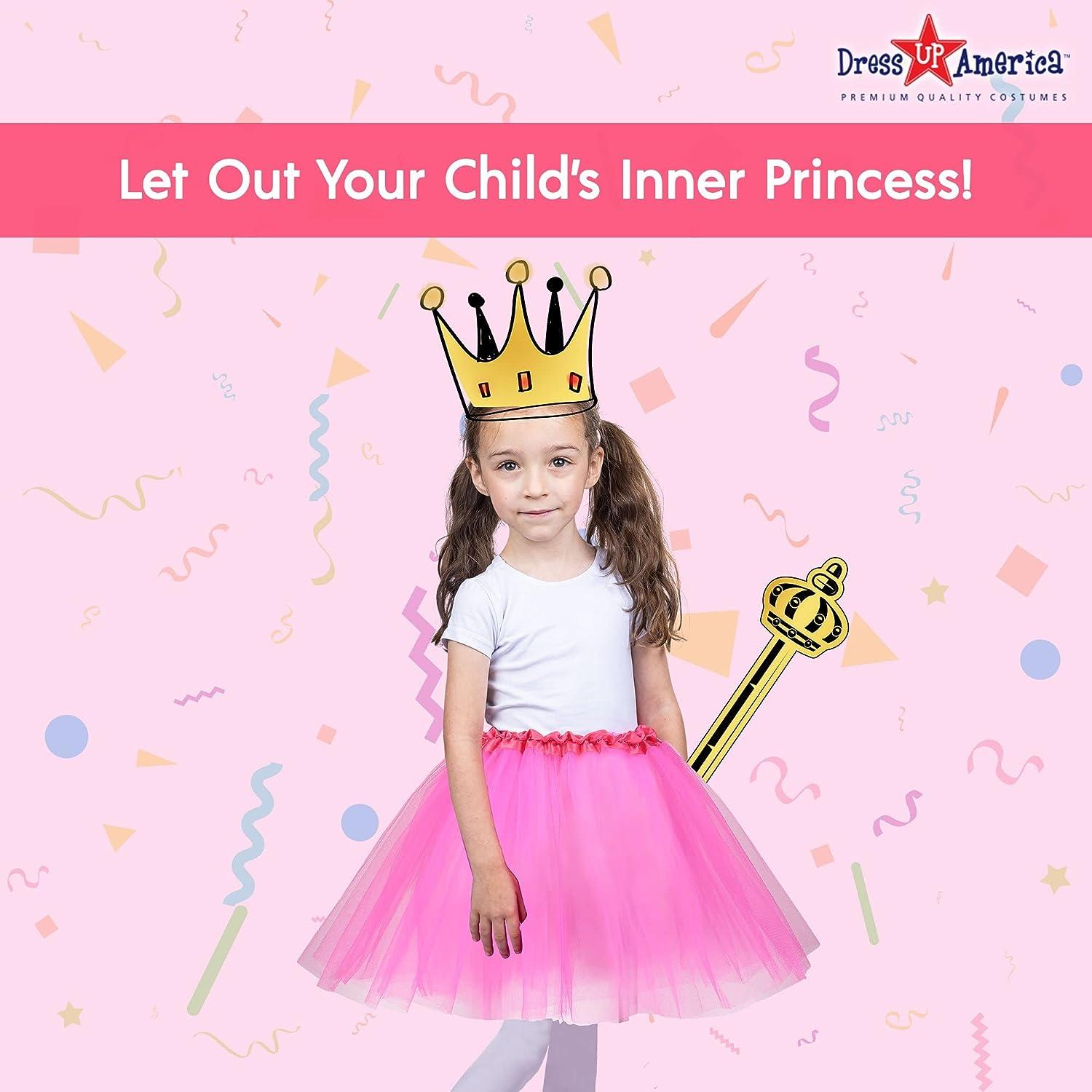 Dress Up America Tutu Multipack for Girls - Five Color Princess Tutu Skirts  - 15 Inch Dance Tutus for Kids | Buy Now with Express International  Delivery | GoSupps.com