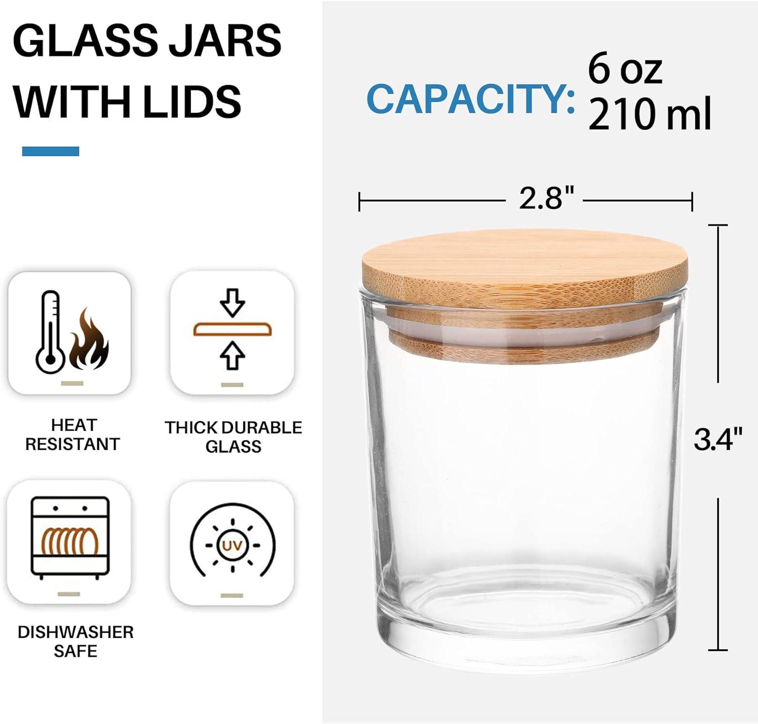 Clear Glass Candle Jar - Reliable Glass Bottles, Jars, Containers