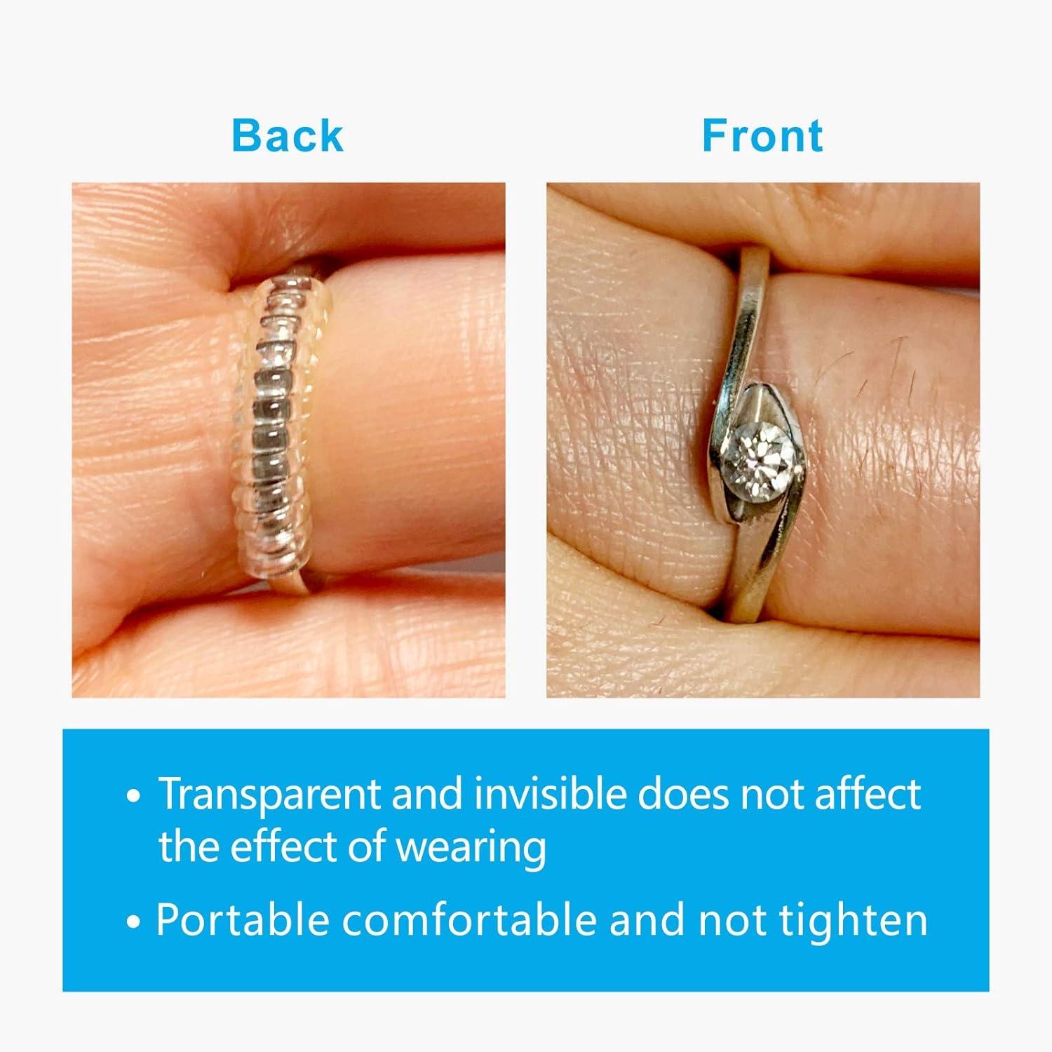 Ring Size Adjuster for Loose Ring Clear Invisible Ring  
