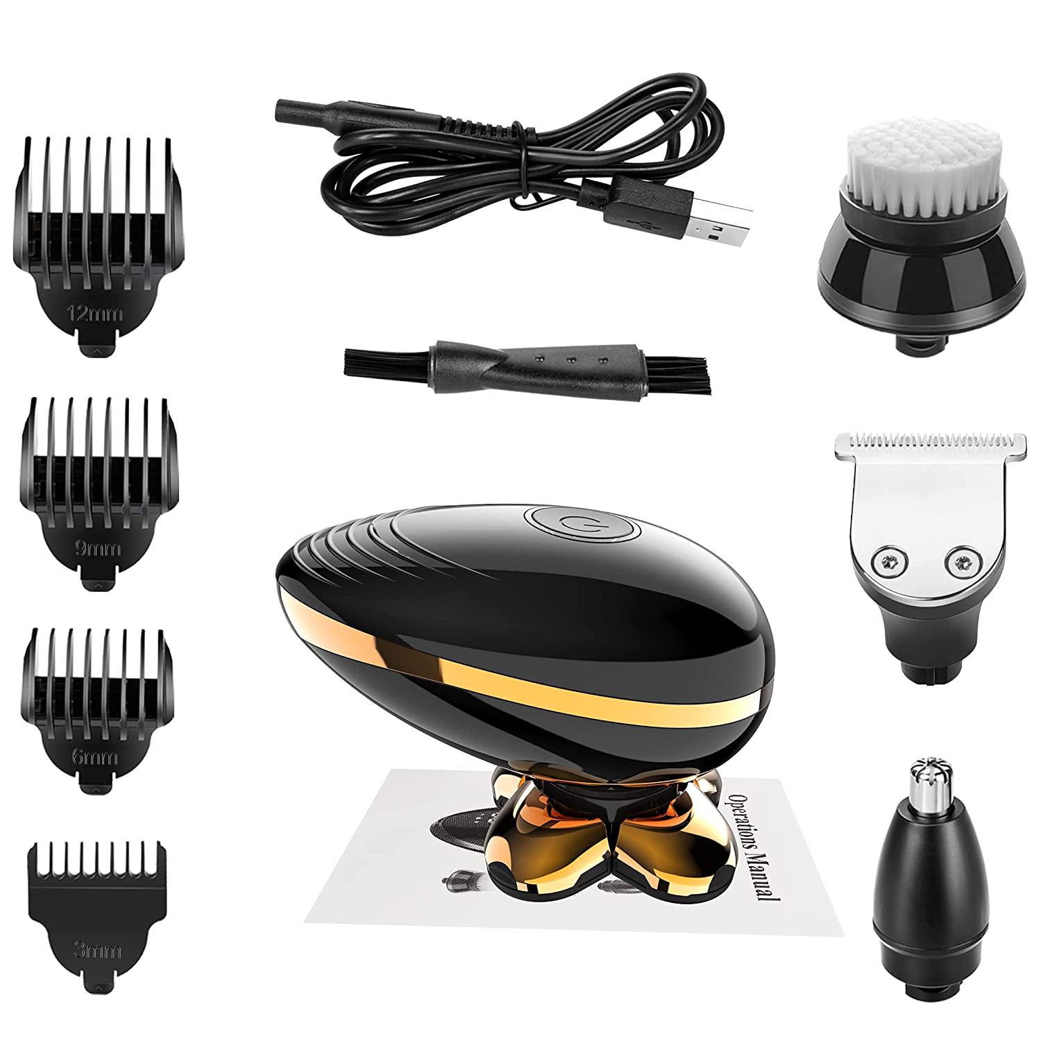 Kibiy Electric Shavers for Men Bald Head Shaver Mens Electric Razors