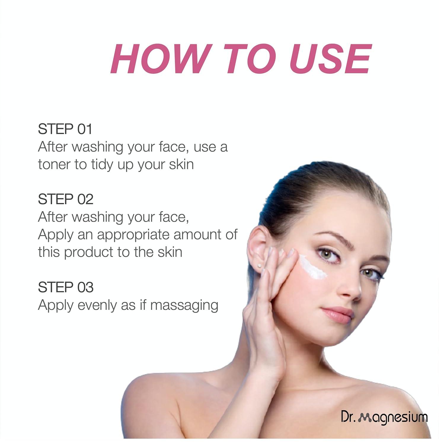 Dr.Magnesium Cell Repair Magnesium Lutein Eye Cream Wrinkle Care Dark