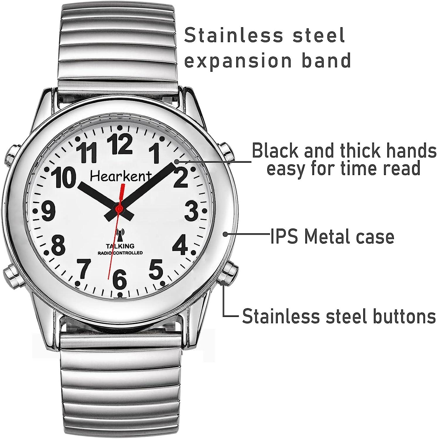 Talking atomic watch instructions hot sale