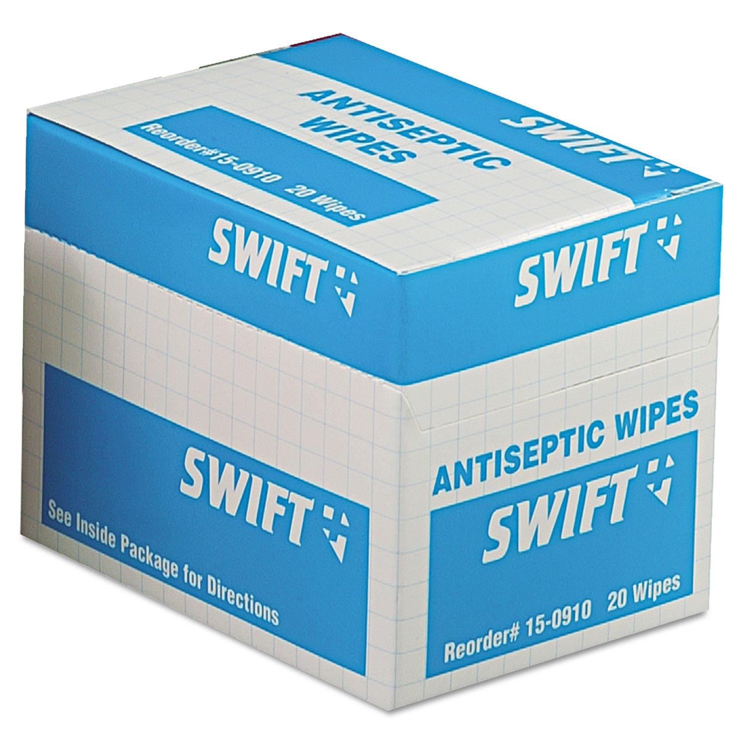 Swift 150910 Antiseptic Wipes 20/BX