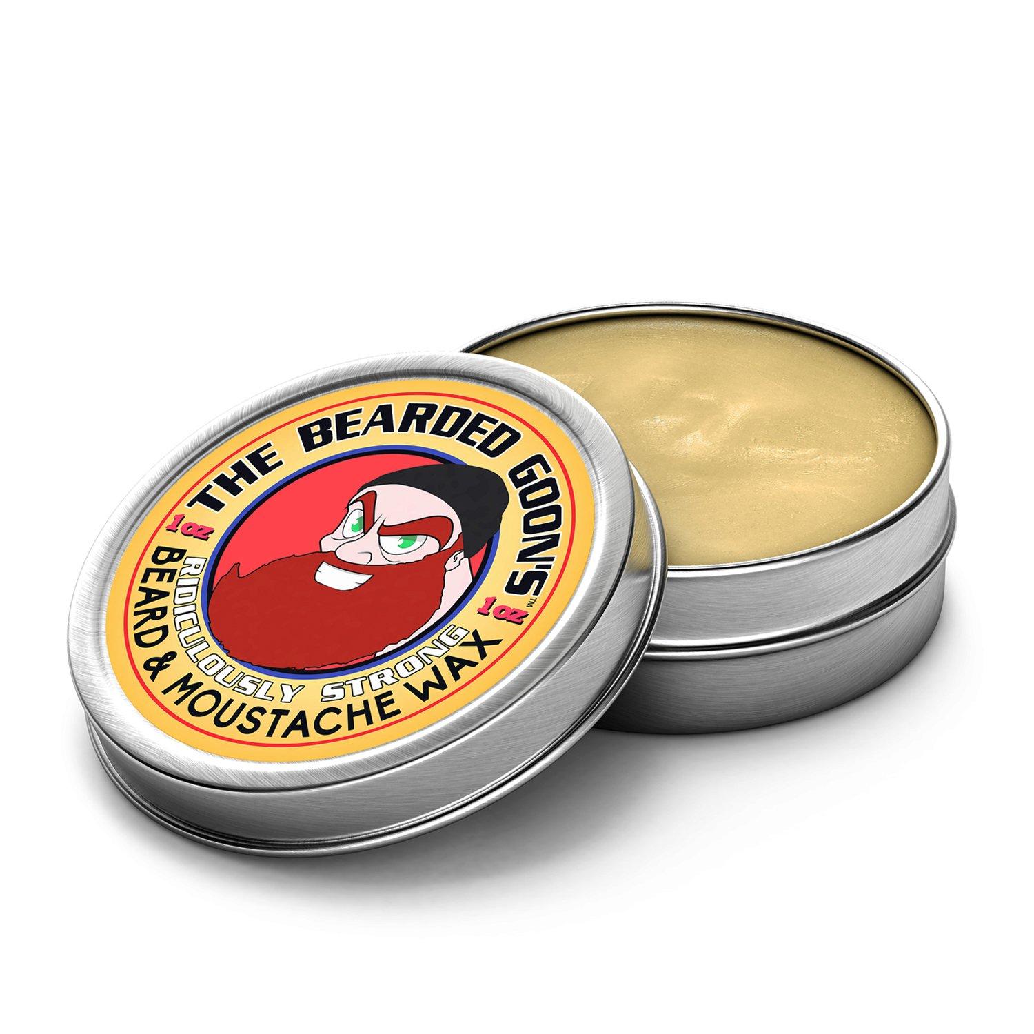 The Bearded Goons Ridiculously Strong Beard and Handlebar Mustache Wax