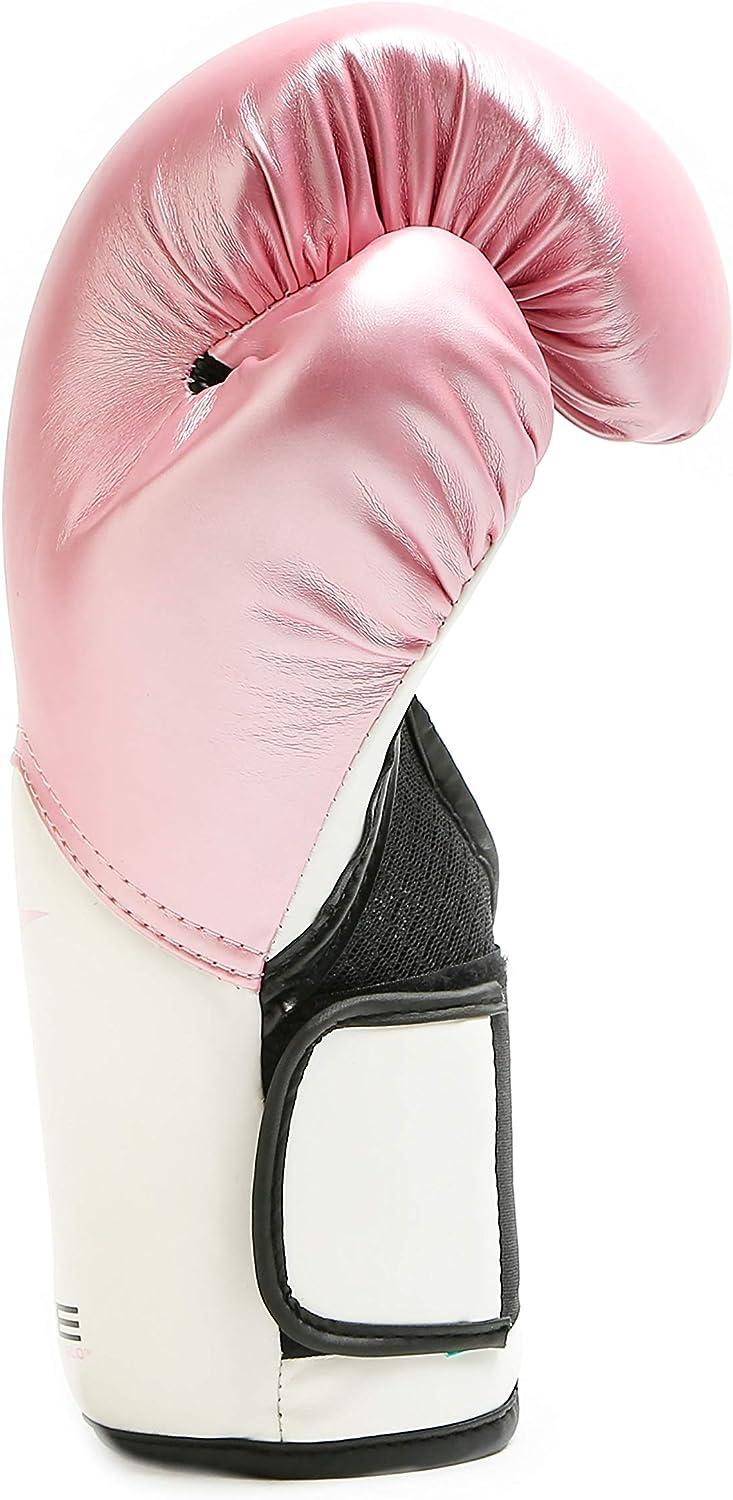 Everlast Elite Pro Style Training Gloves Pink/White 12 oz