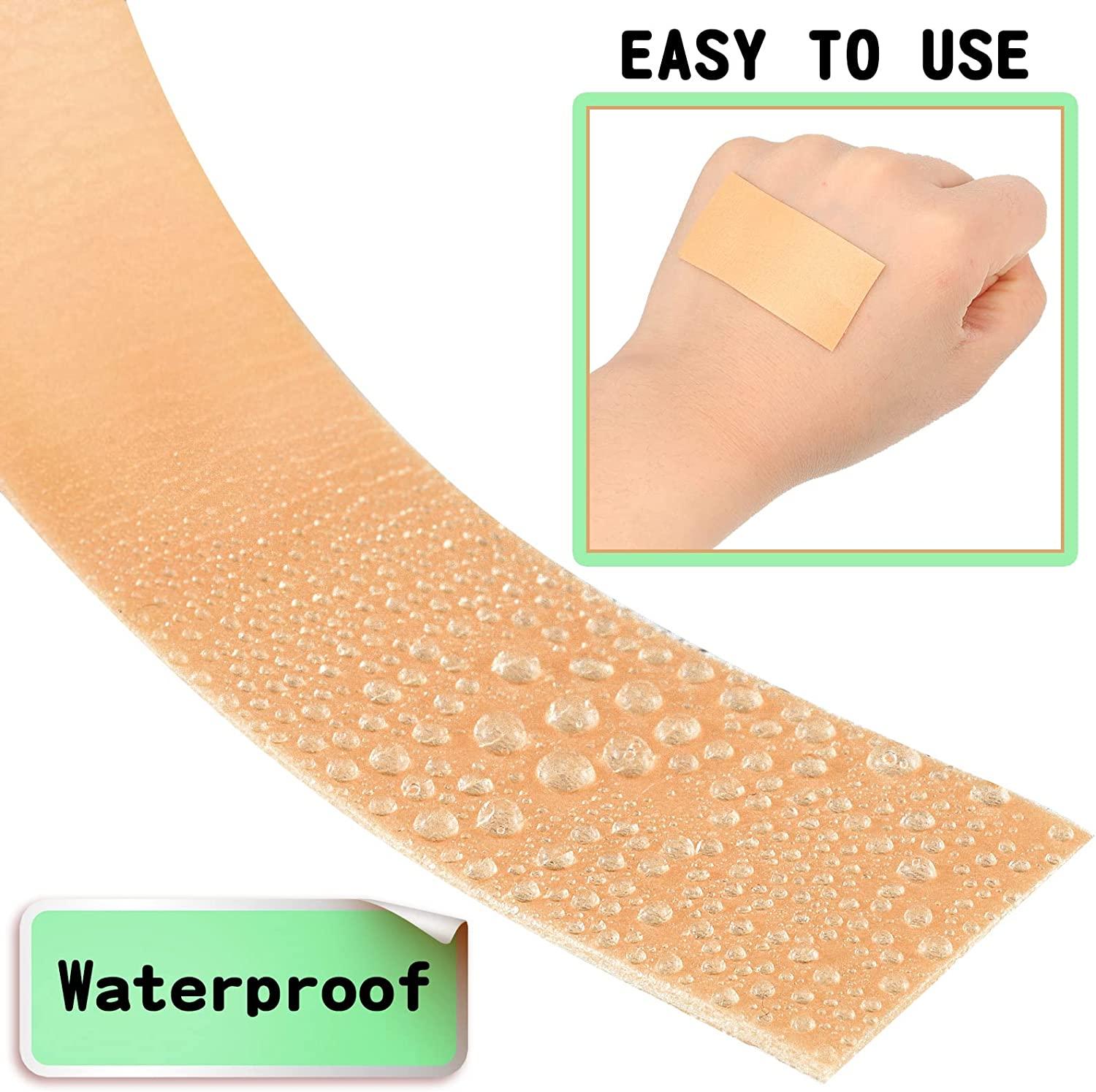 6 Rolls Moleskin Tape for Blister Prevention Waterproof Adhesive Pads