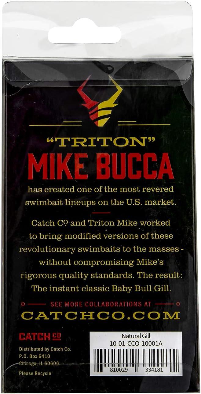 Ath O Mike Bua's Baby Bull Shad Swimbait 3.75" 1/2 Oz Pearl Bone - Foto 7