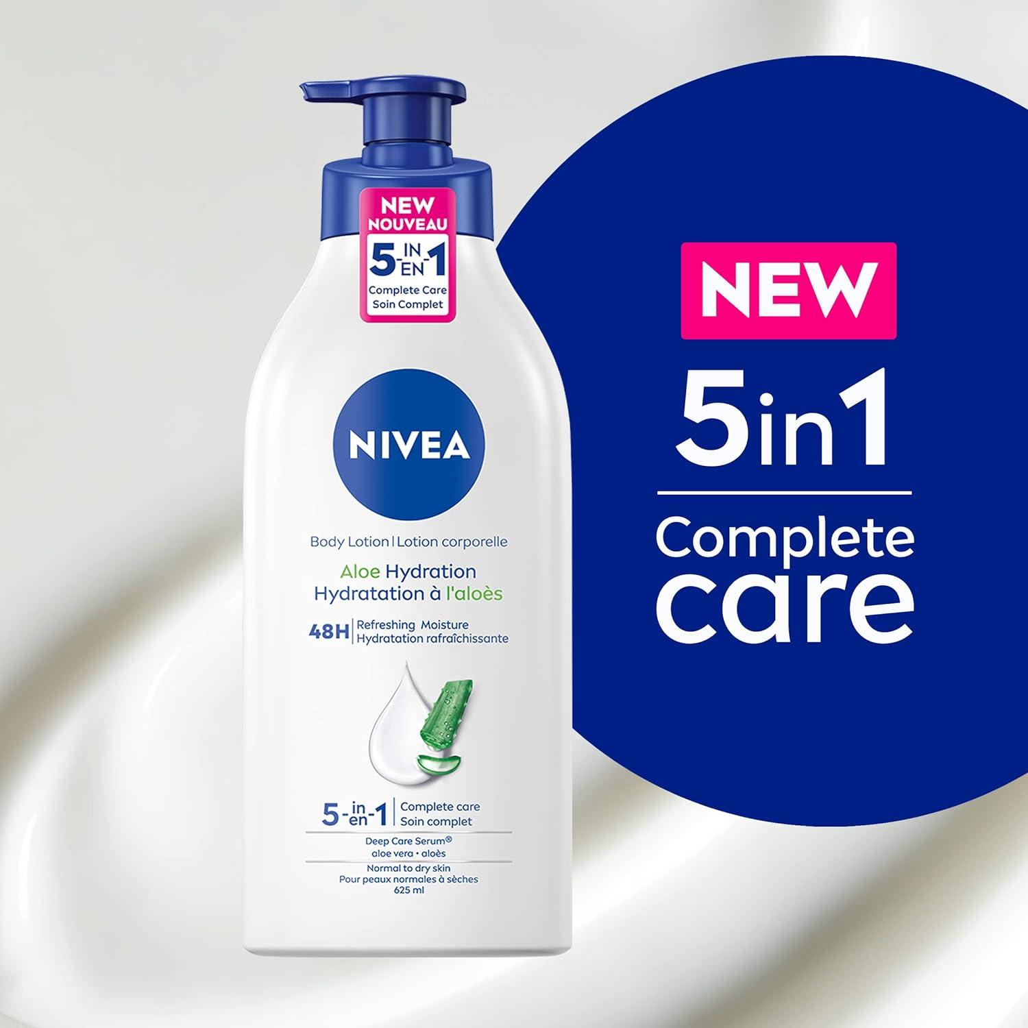 NIVEA Aloe Hydration Body Lotion | 48H Refreshing Moisture | For All Skin  Types Normal to