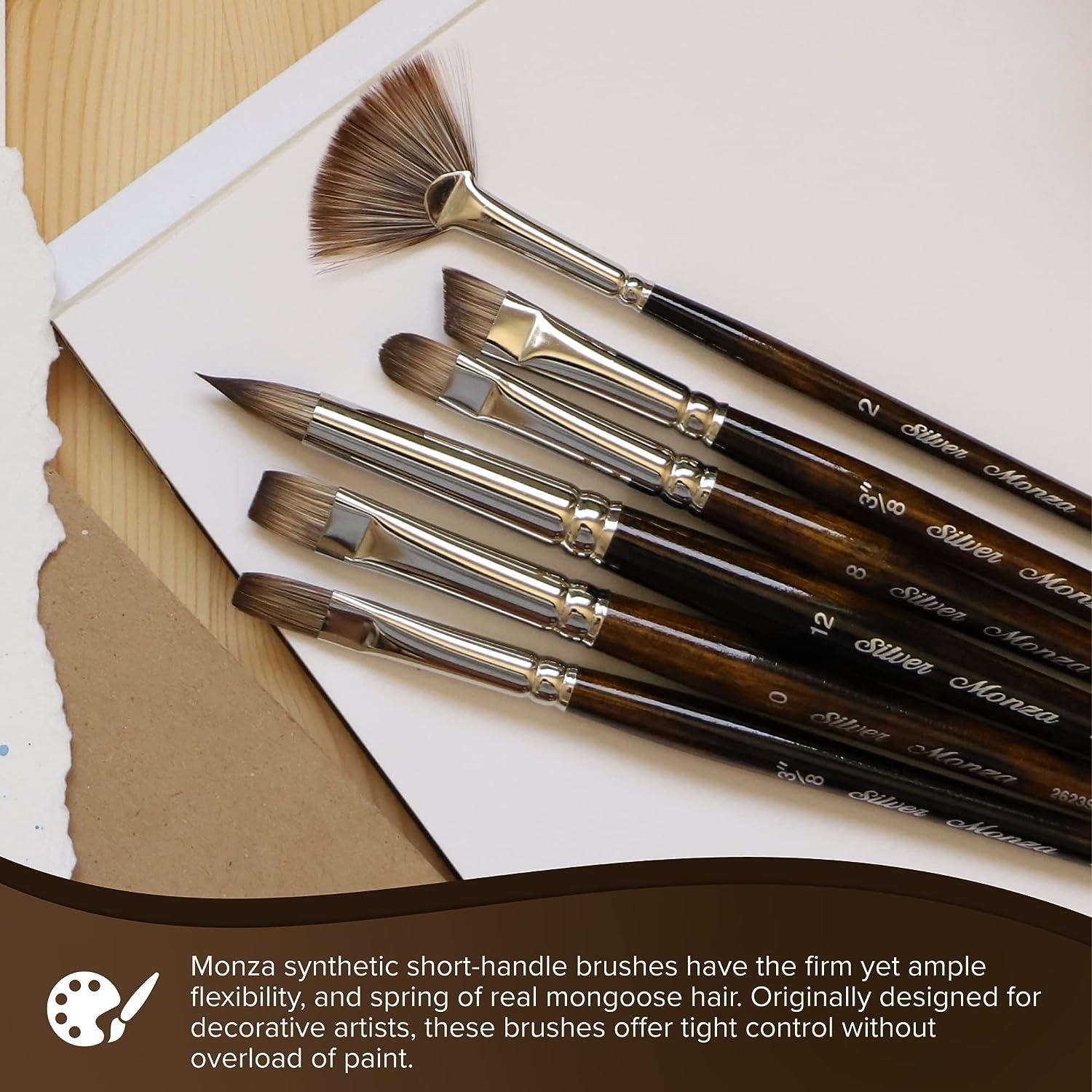 Silver Brush Crystal - High quality artists paint, watercolor, speciality  brushes