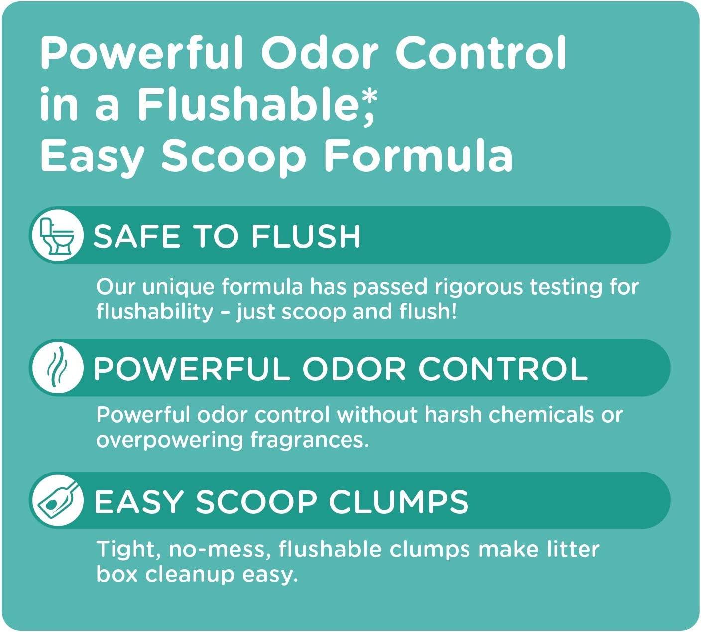 Cat's Pride Lightweight Flushable Clumping Cat Litter EcoFriendly