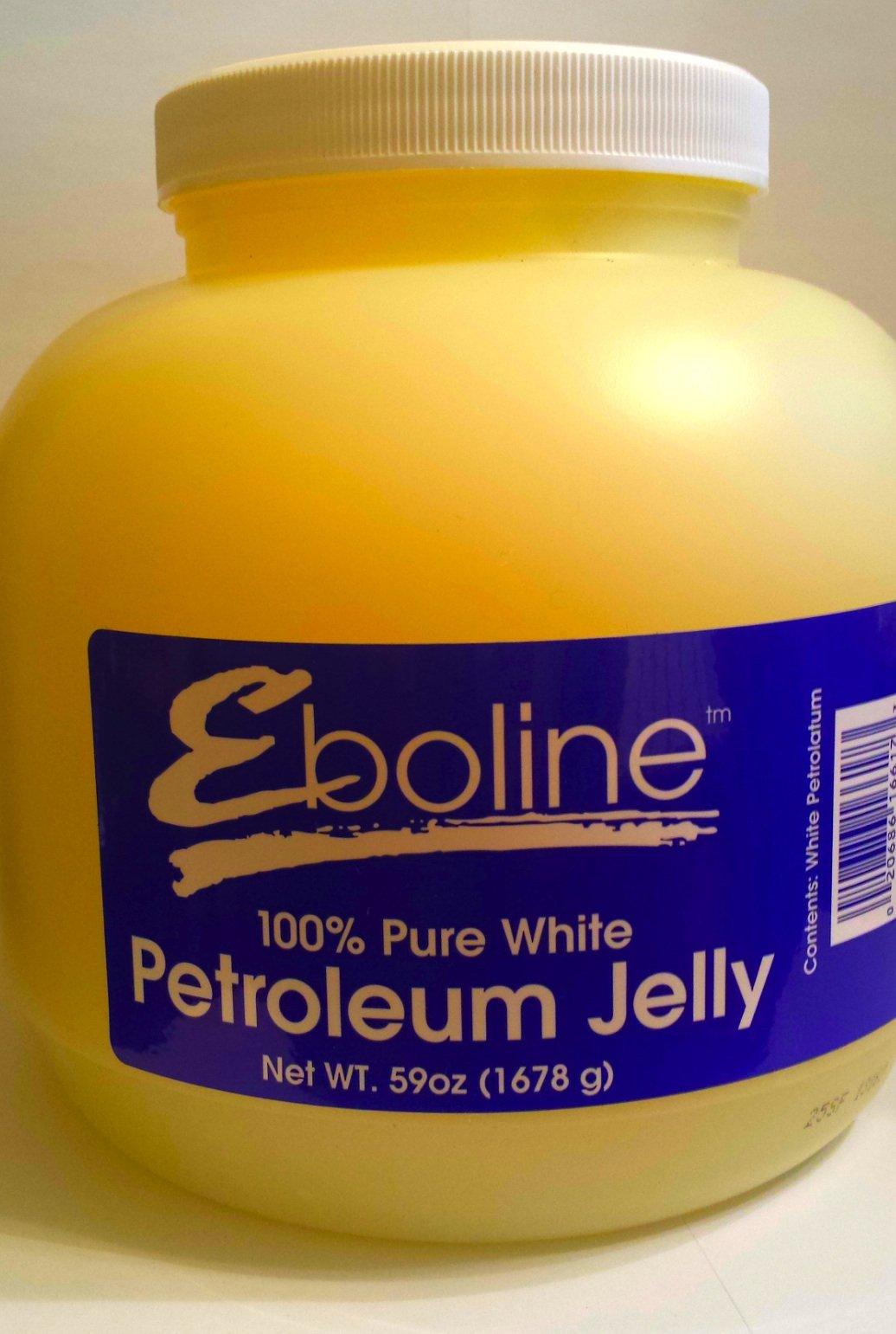 Eboline 100 Pure White Petroleum Jelly 59 oz Skin Care Essential