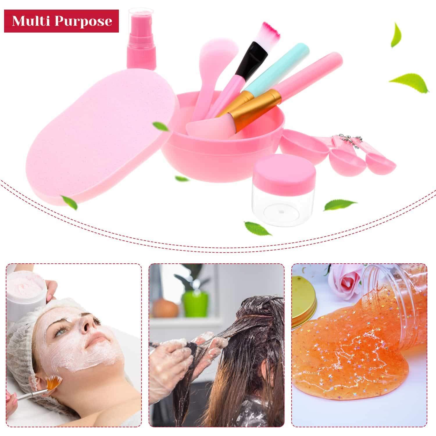 Face Mask Mixing Bowl Set, Anezus 11 Pcs DIY Facemask Mixing Tool Kit